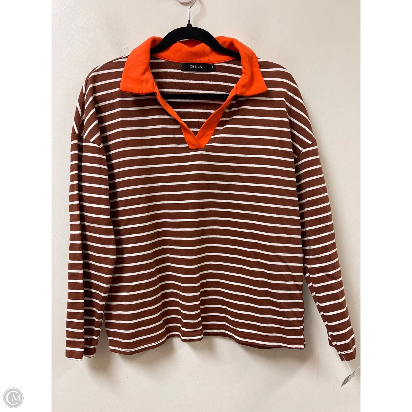 Sweater By Zesica In Brown, Size: S