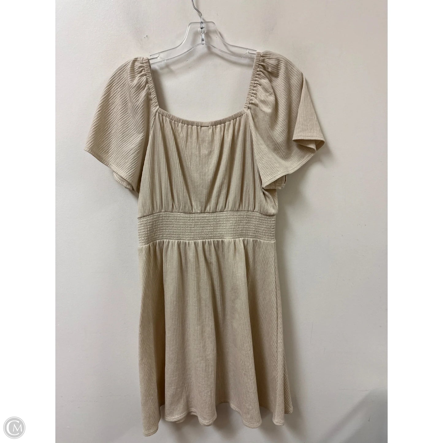 Dress Casual Short By Old Navy In Cream, Size: M