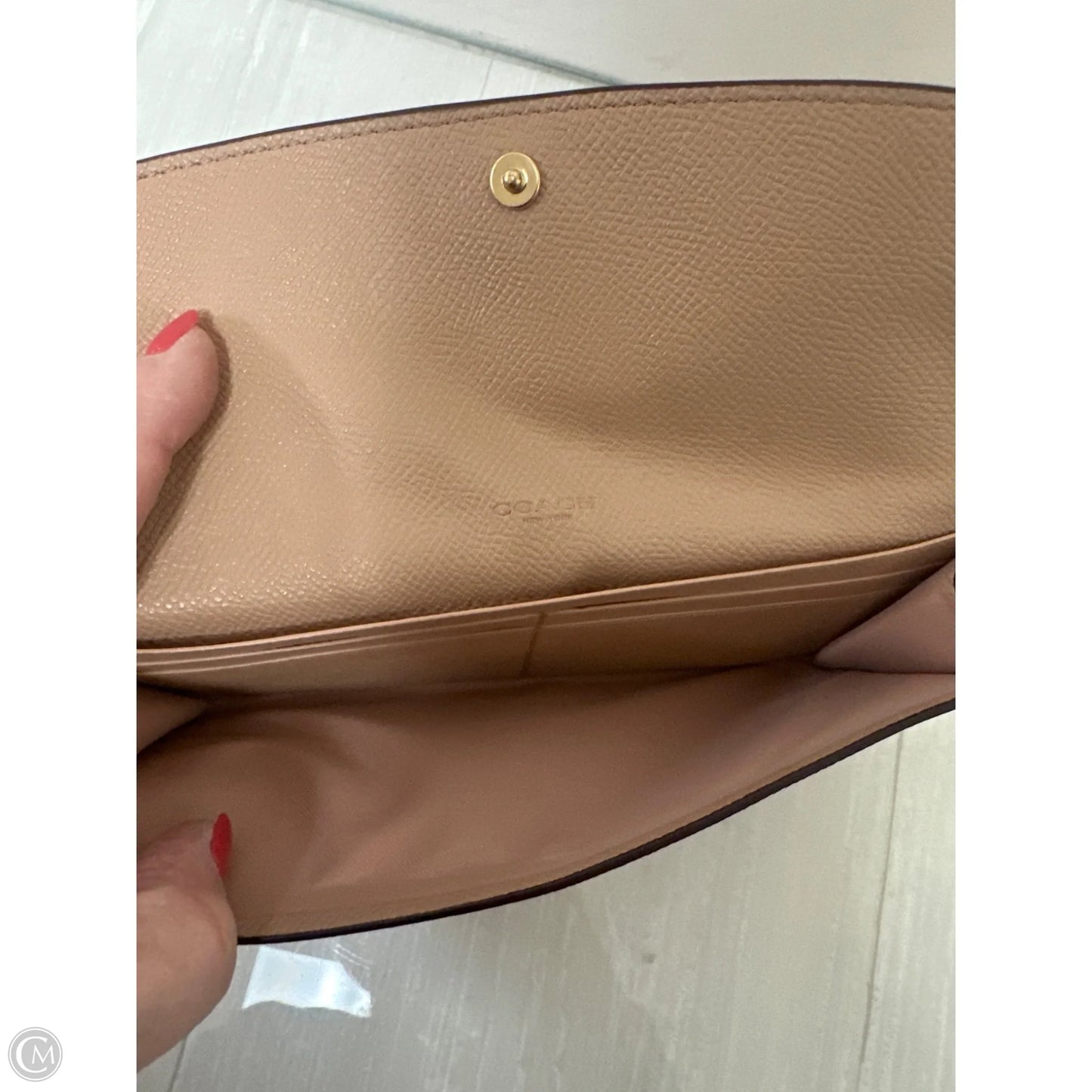 Wallet Designer By Coach, Size: Large