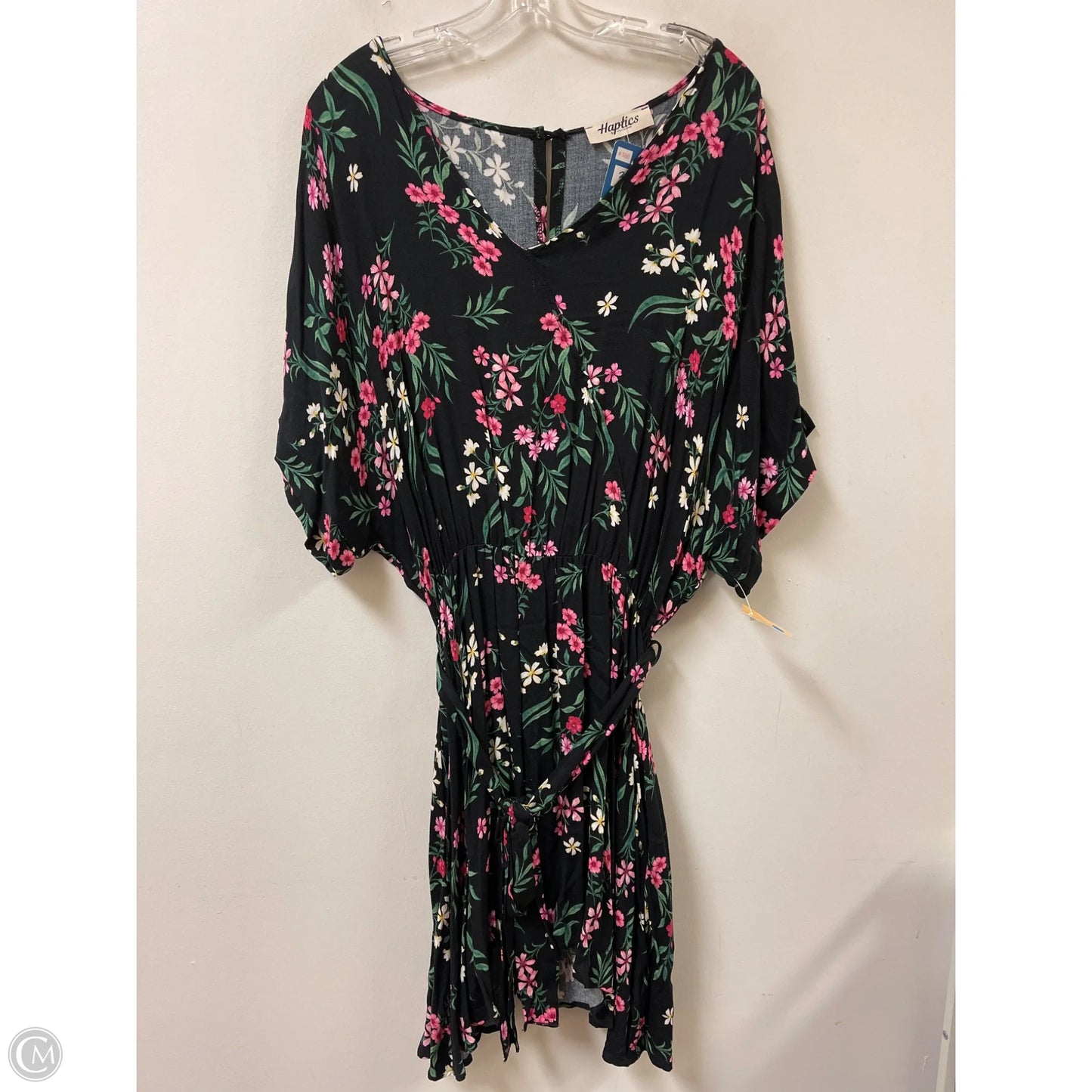 Dress Casual Midi By Haptics In Floral Print, Size: 3x