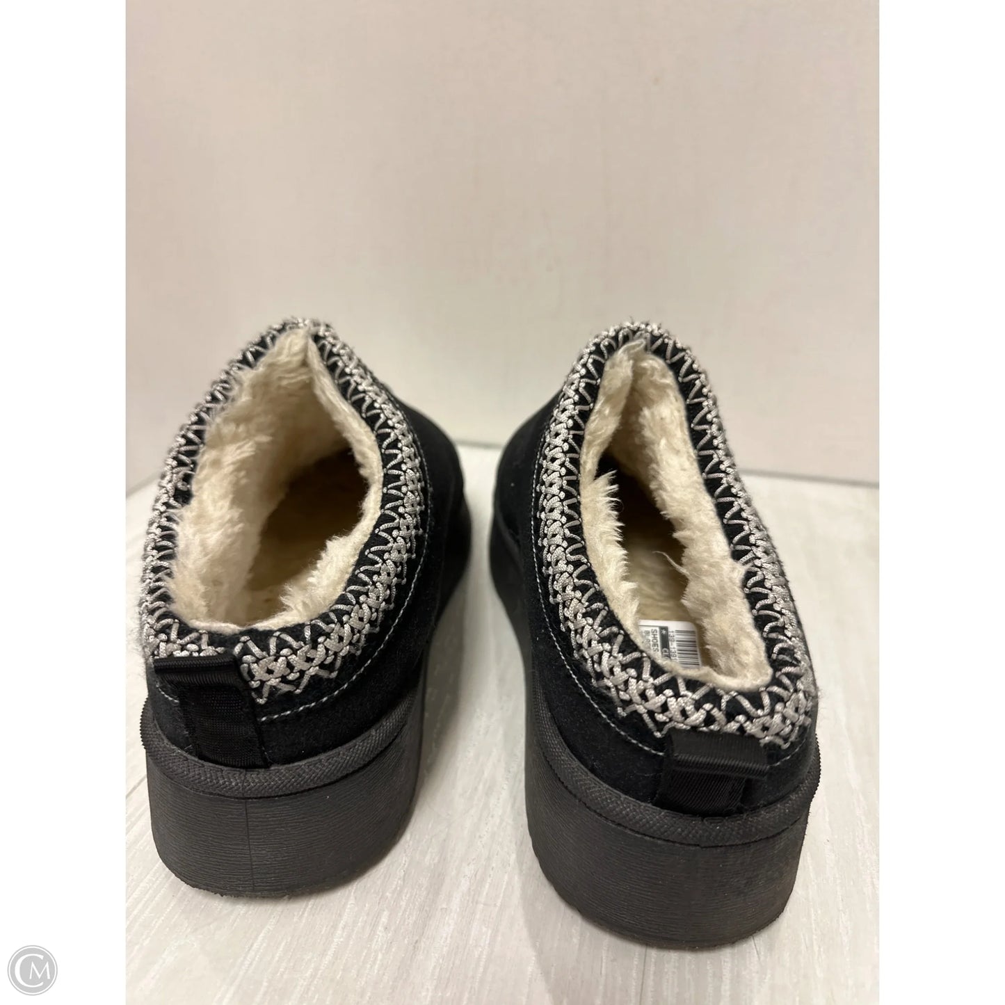 Shoes Heels Platform By Clothes Mentor In Black, Size: 10.5