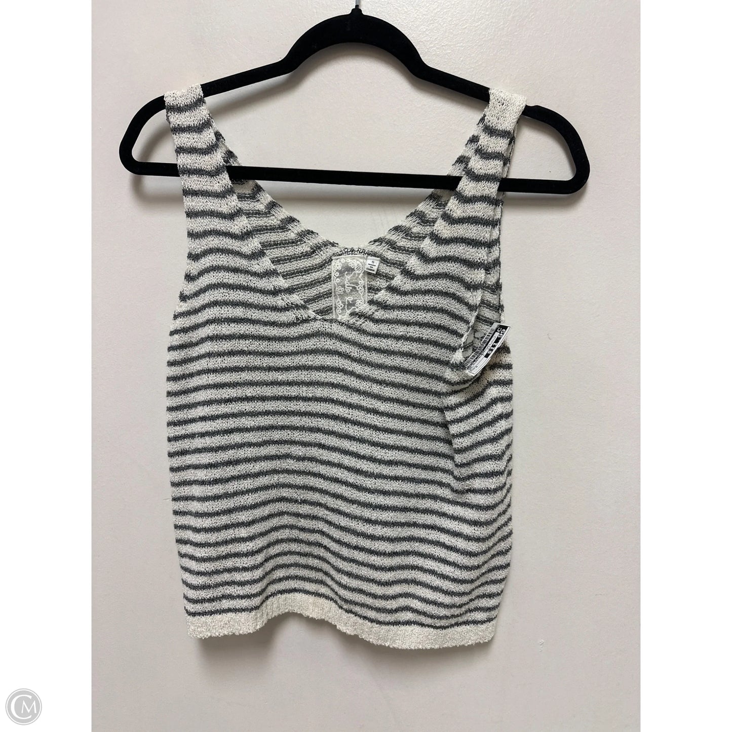 Top Sleeveless By Sadie & Sage In Grey, Size: S