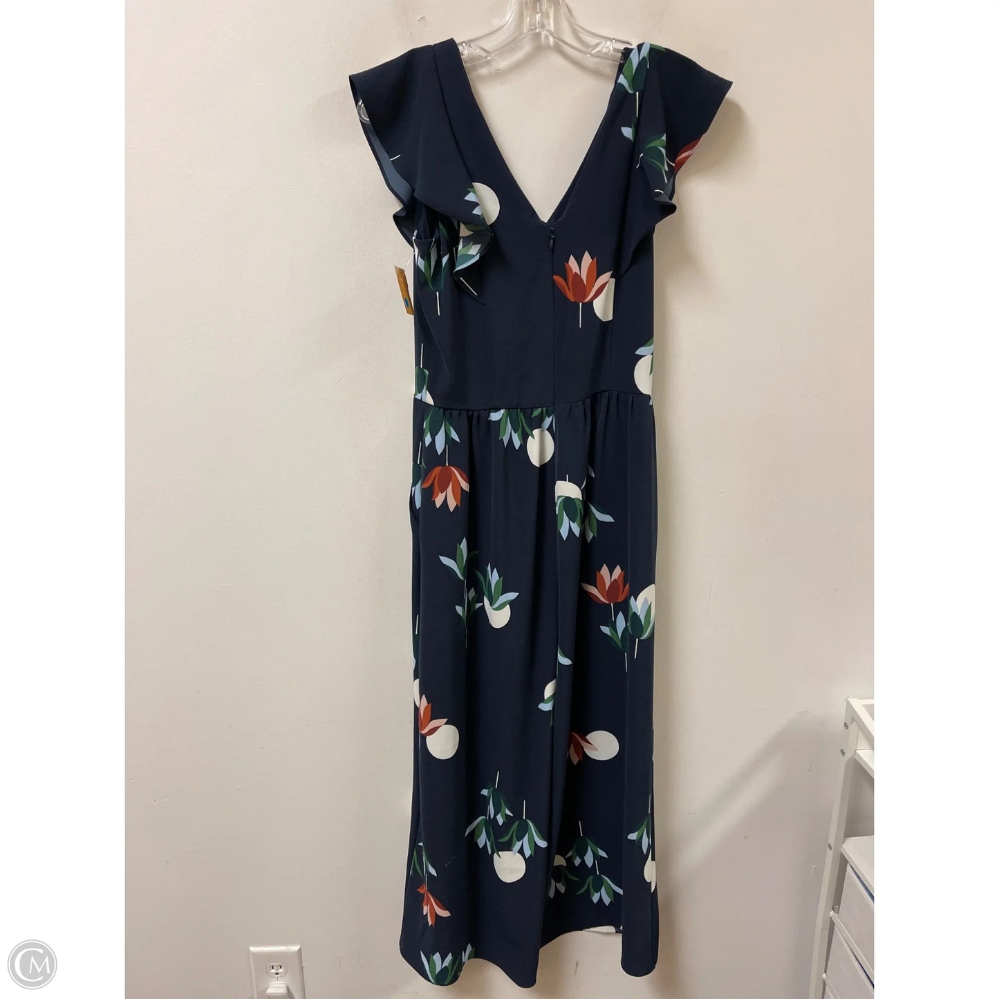 Jumpsuit By Ann Taylor In Navy, Size: Xs