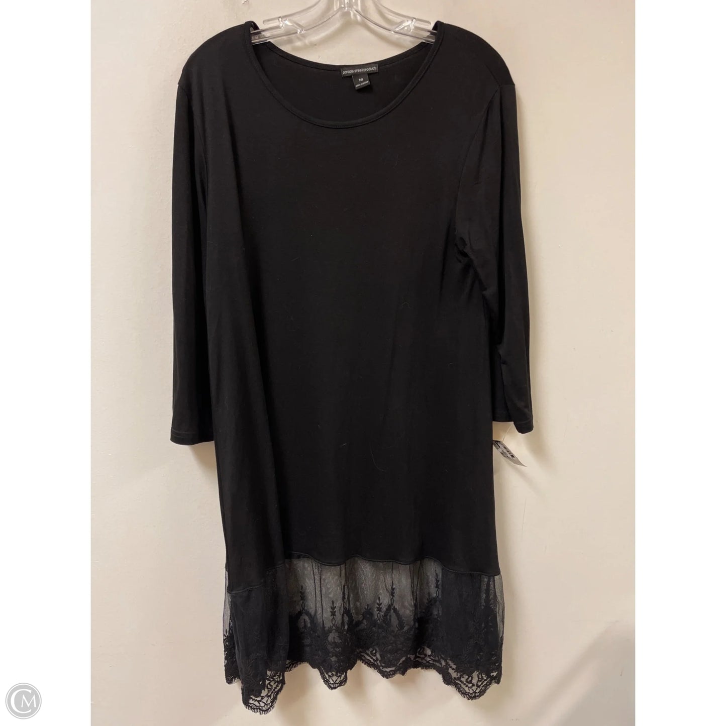 Dress Casual Midi By Clothes Mentor In Black, Size: M