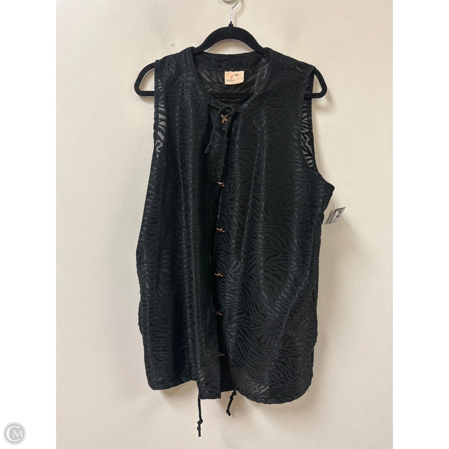 Vest Other By Clothes Mentor In Black, Size: S