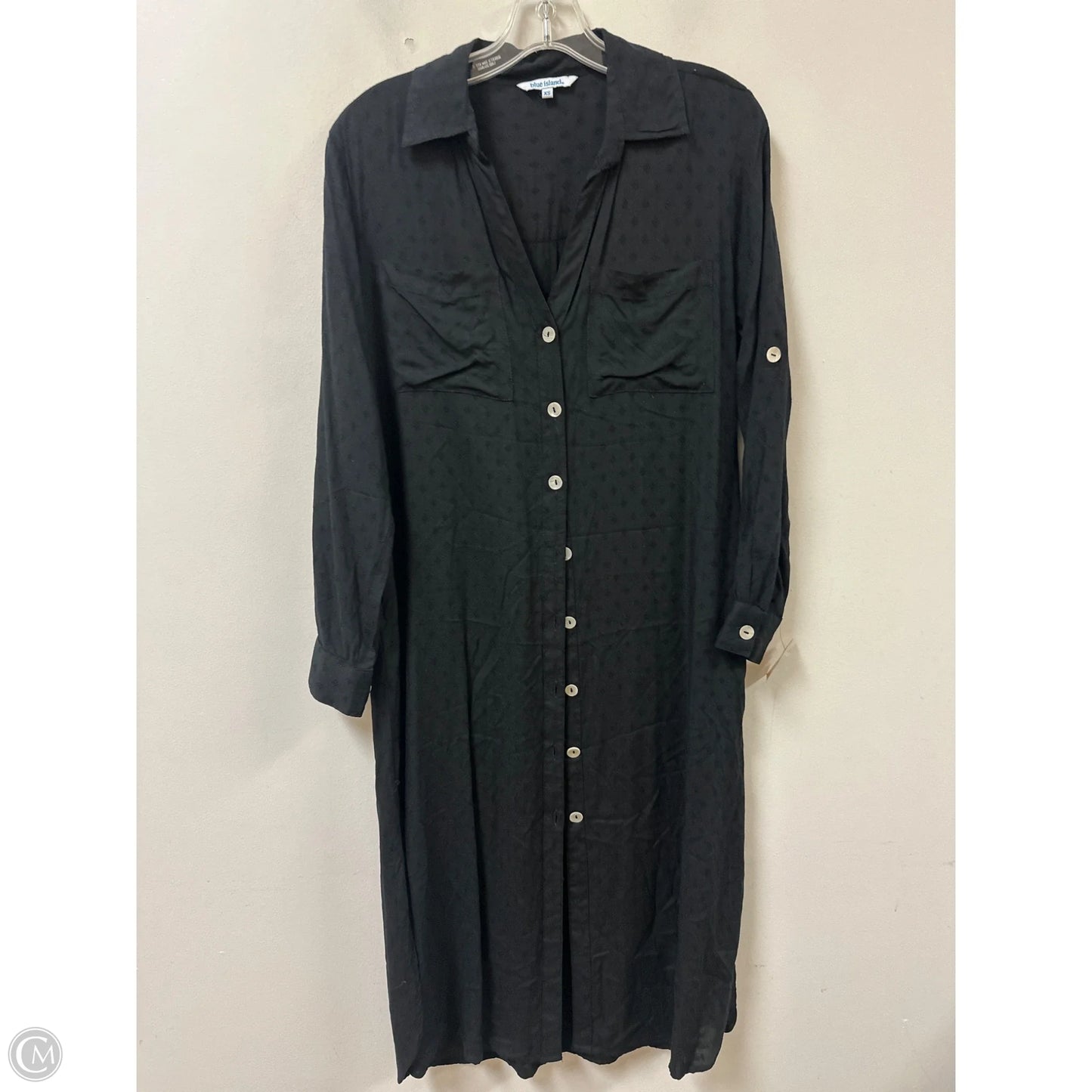 Dress Casual Maxi By Blue Island In Black, Size: Xs