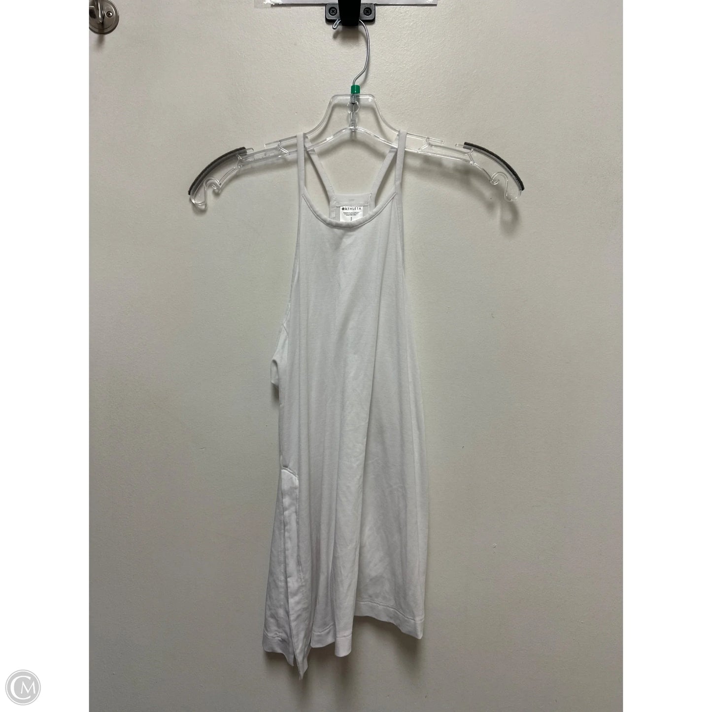 Athletic Tank Top By Athleta In White, Size: S