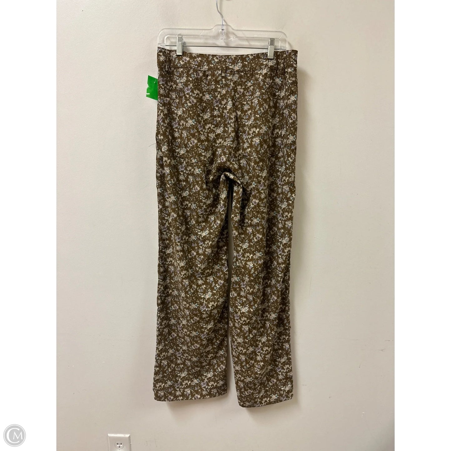 Pants Wide Leg By Polygram In Floral Print, Size: 12