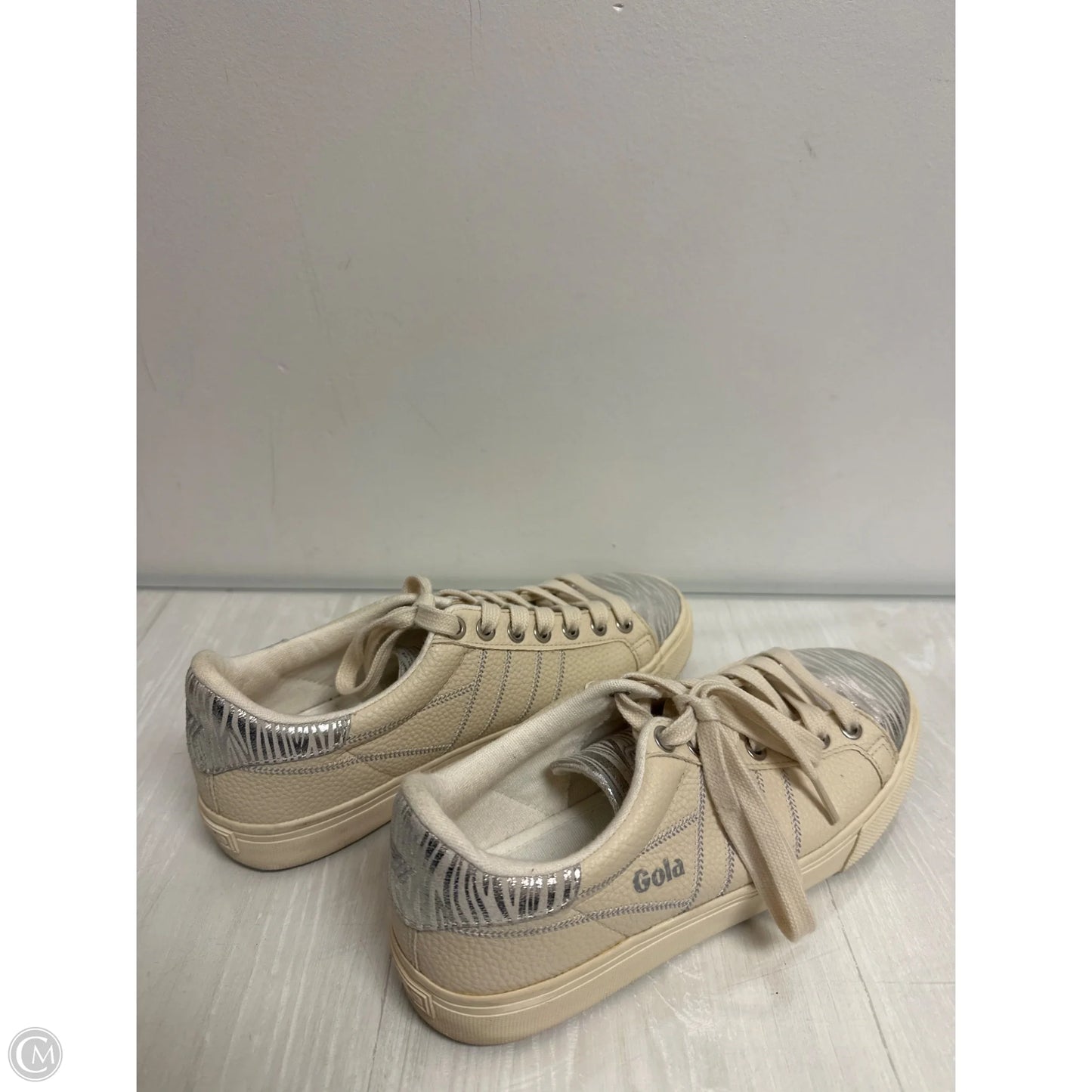 Shoes Sneakers By Gola In Cream, Size: 7