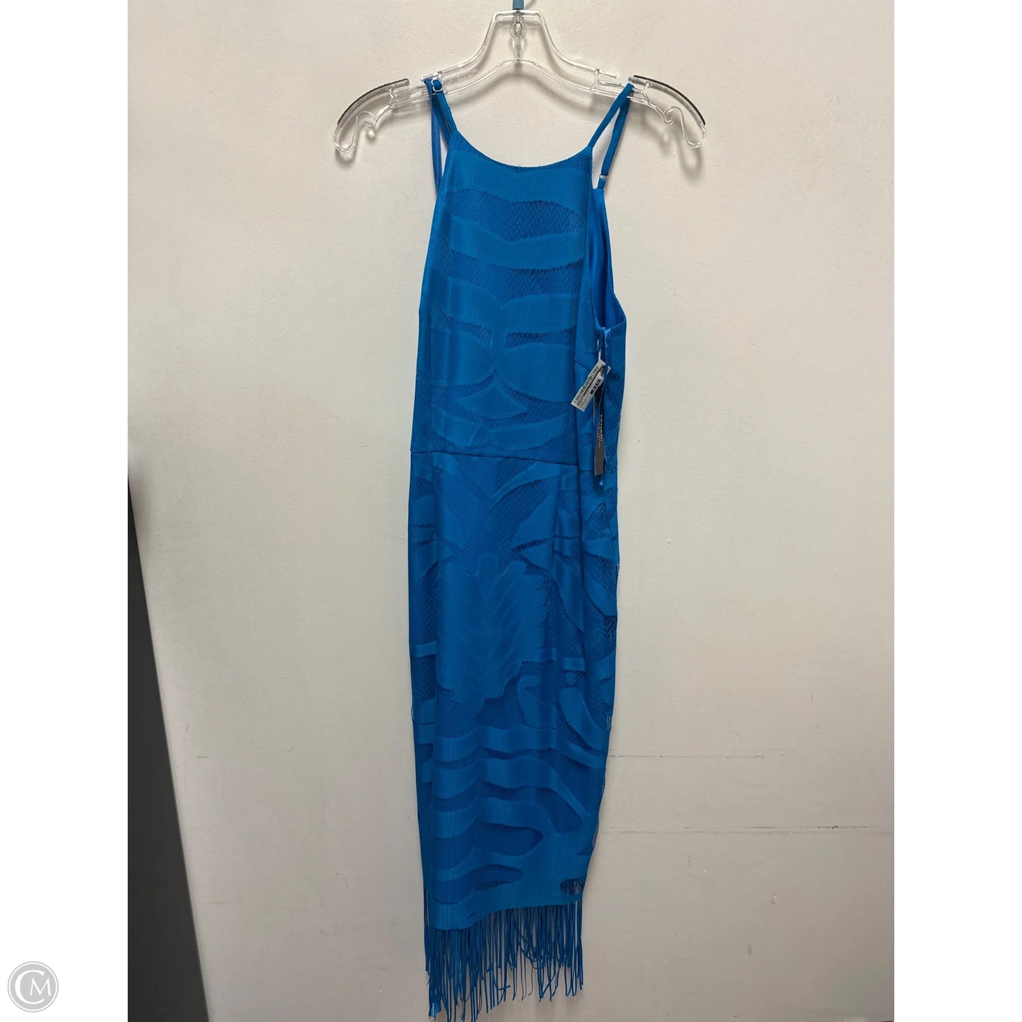 Dress Casual Maxi By Tahari In Blue, Size: S