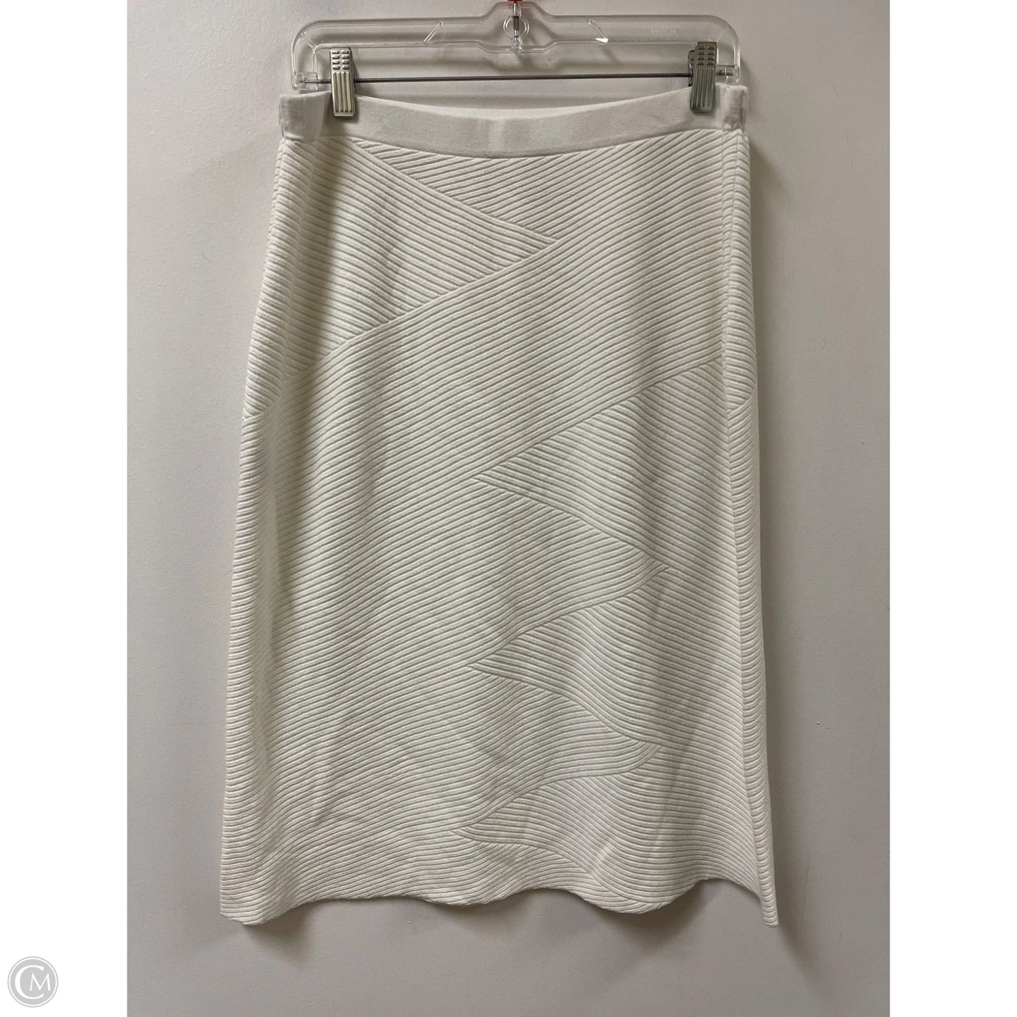 Skirt Designer By Lafayette 148 In White, Size: 12