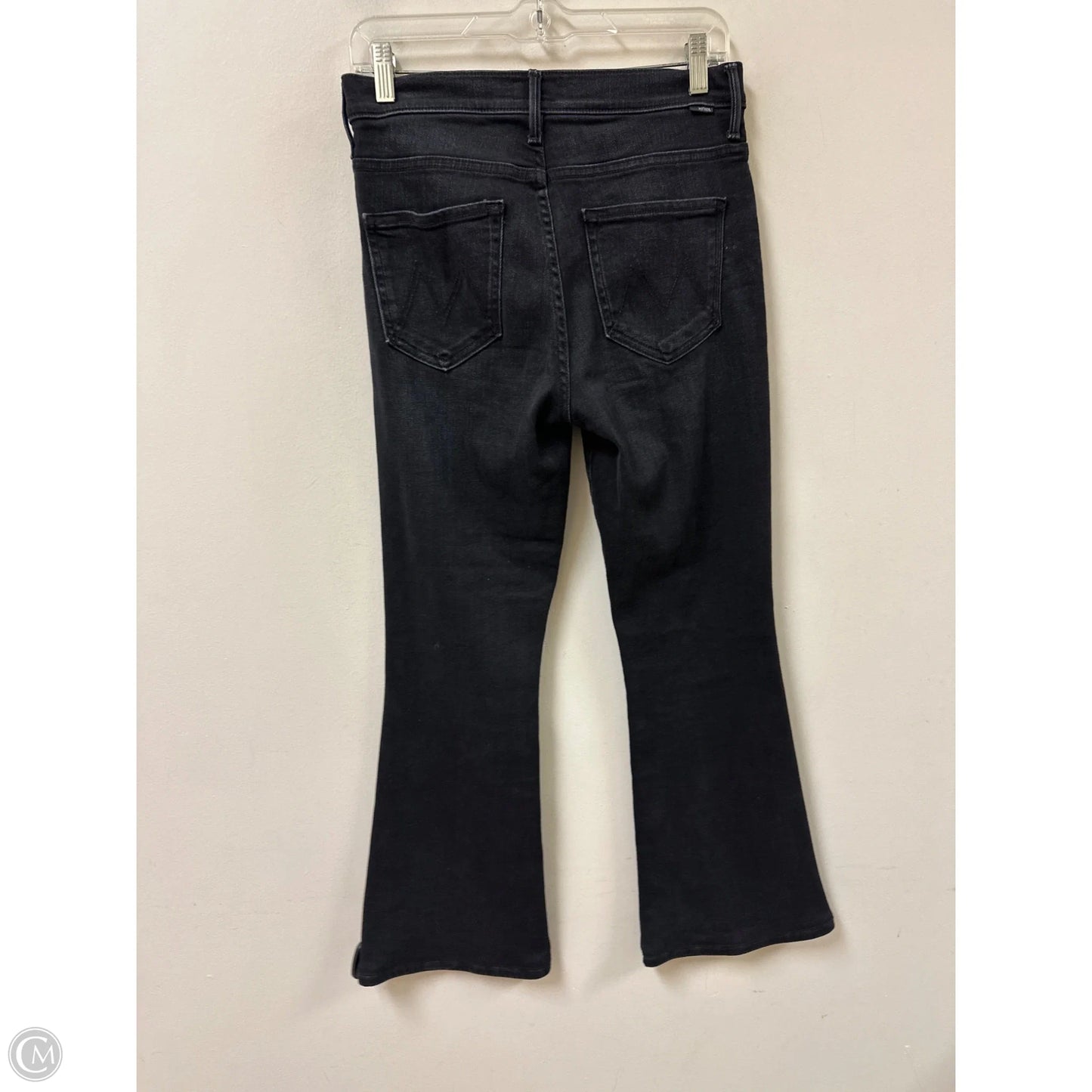 Jeans Flared By Mother In Black, Size: 8