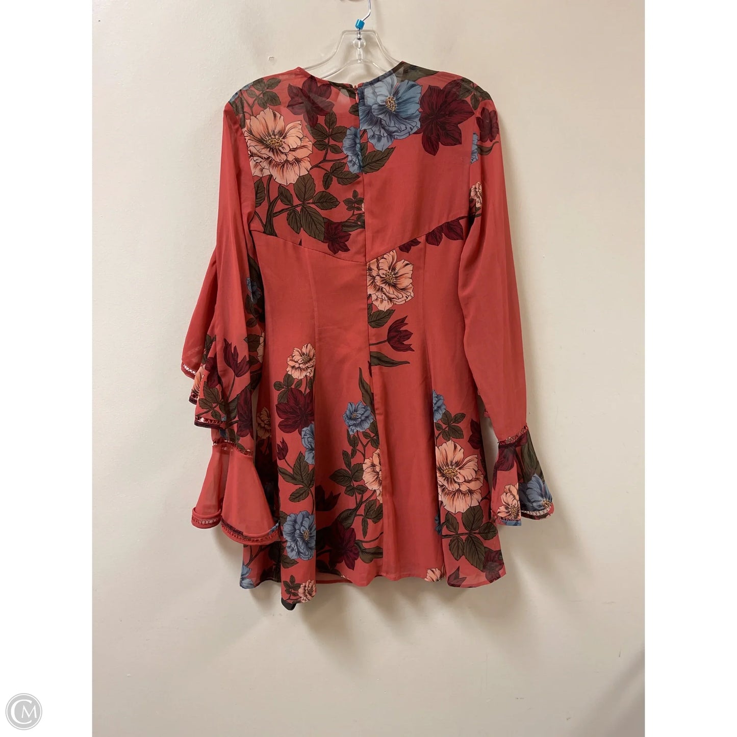 Dress Casual Midi By Cmb In Floral Print, Size: S