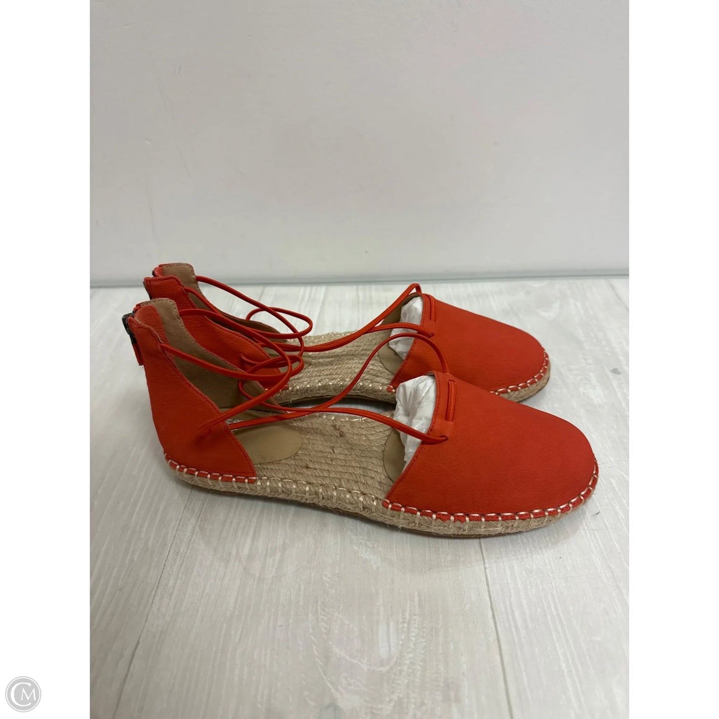 Shoes Flats By Eileen Fisher In Orange, Size: 8