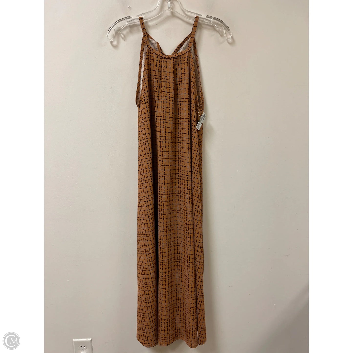 Dress Casual Maxi By Clothes Mentor In Brown, Size: M
