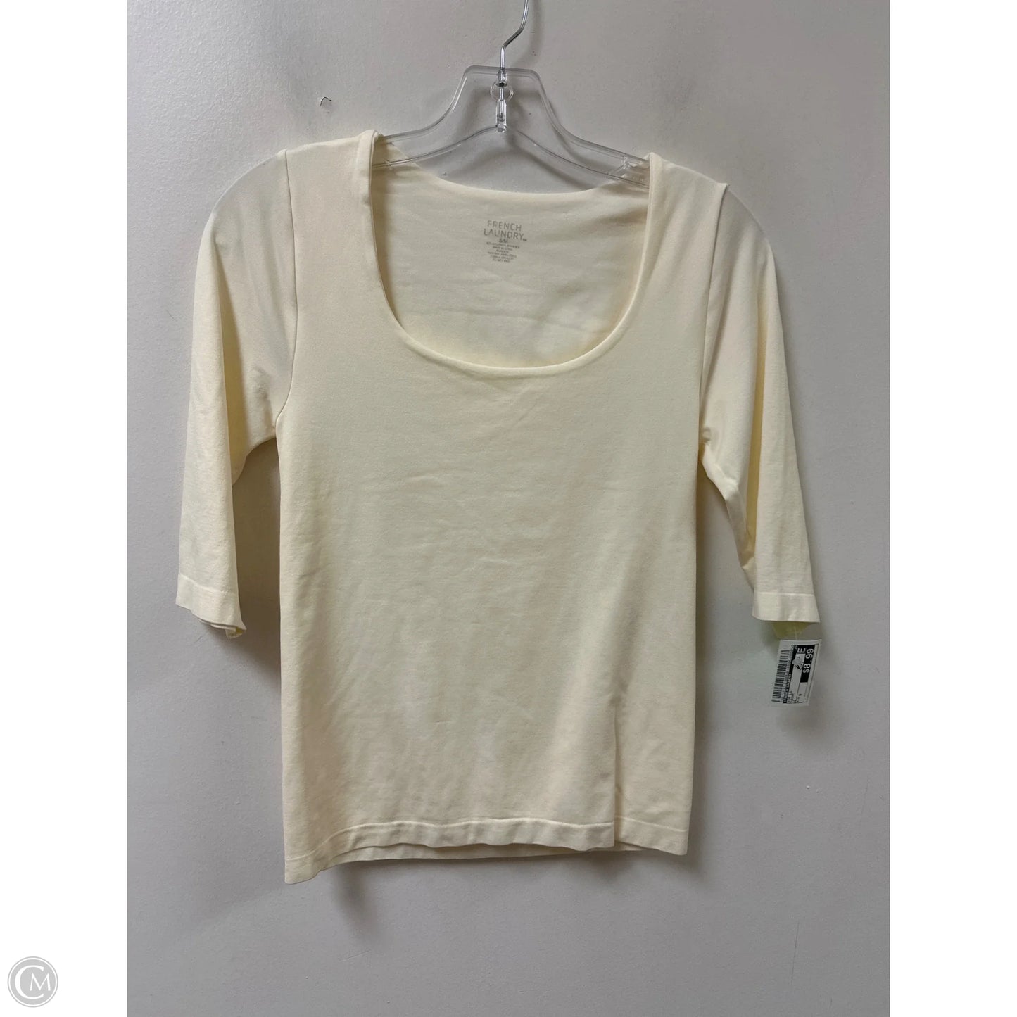 Top Long Sleeve By French Laundry In Cream, Size: S