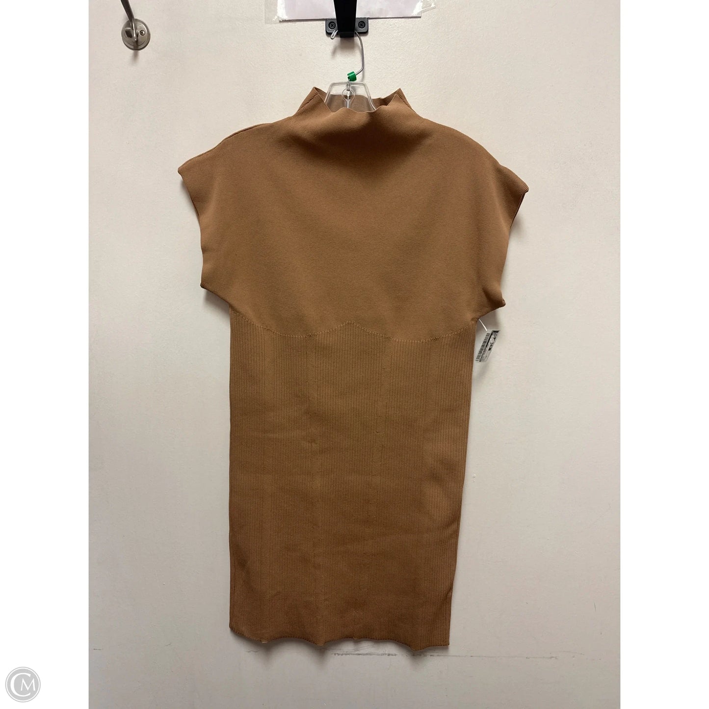 Dress Casual Midi By Anthropologie In Brown, Size: Mp