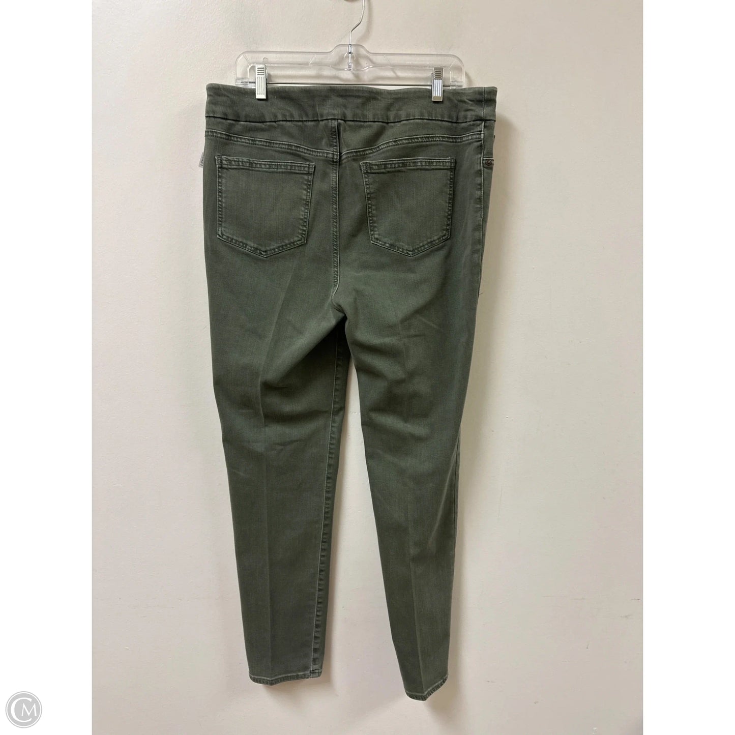 Jeans Skinny By Chicos In Green, Size: 12