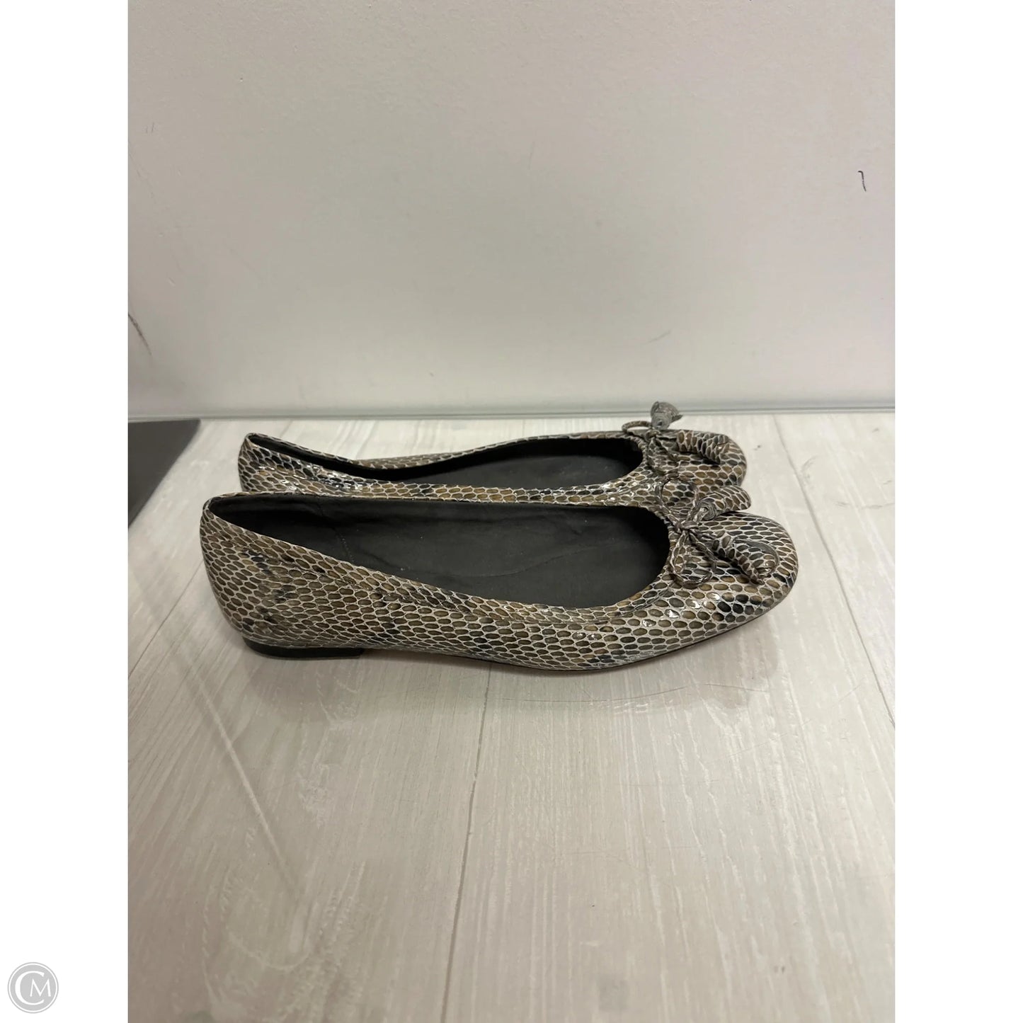 Shoes Designer By Stuart Weitzman In Snakeskin Print, Size: 9.5