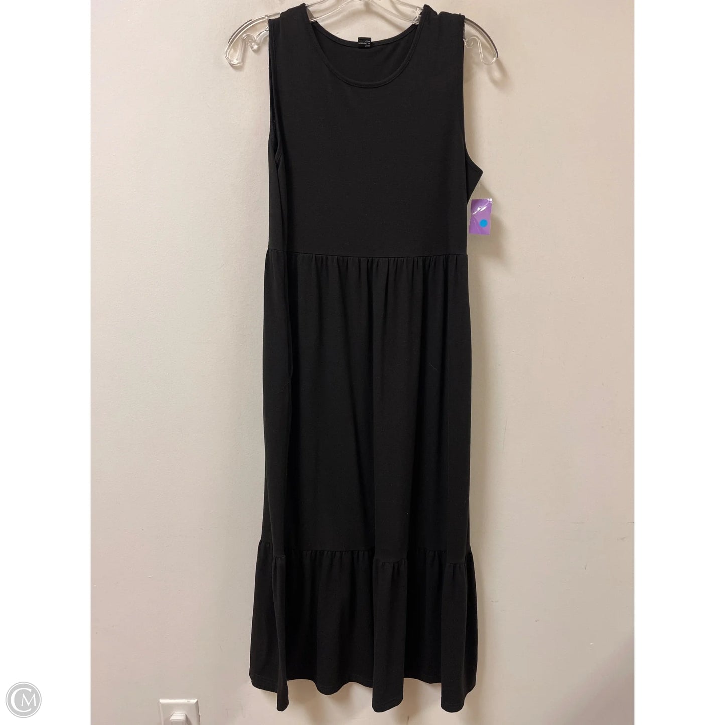 Dress Casual Maxi By Anrabess In Black, Size: M