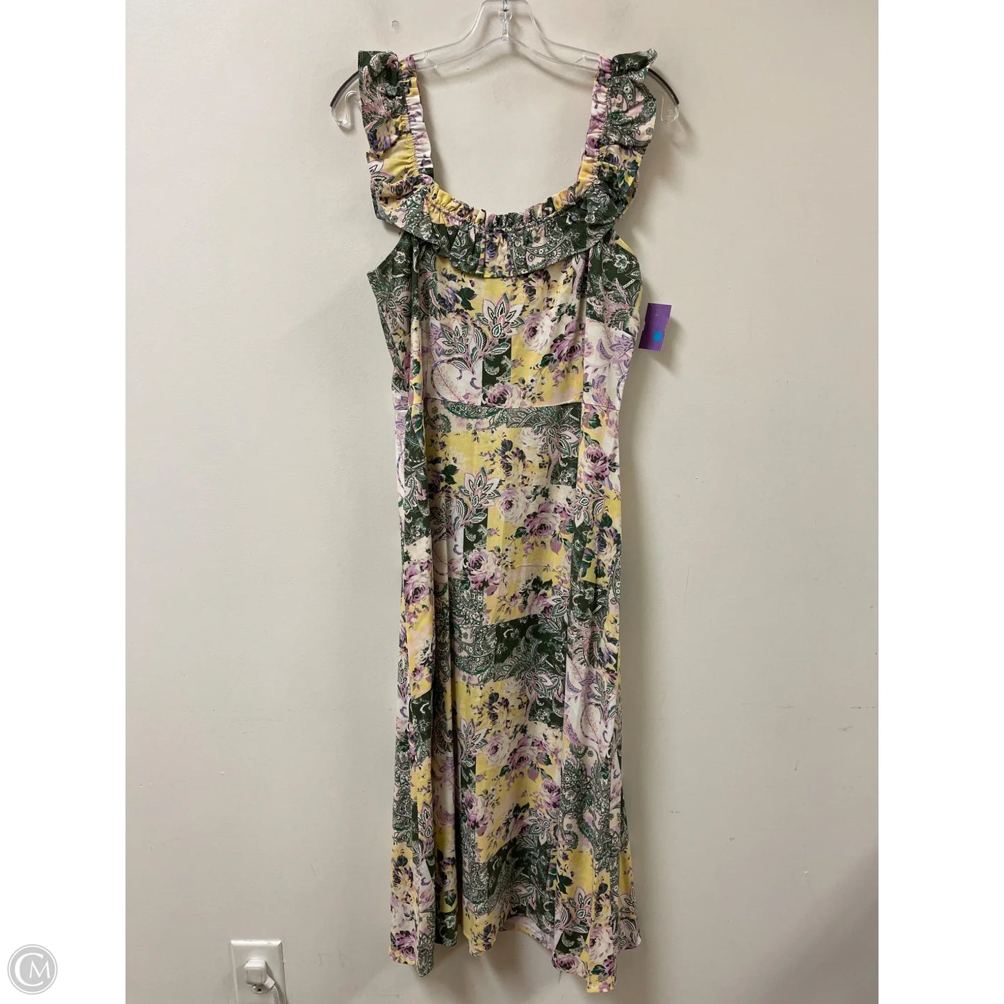 Dress Casual Maxi By Loft In Floral Print, Size: S