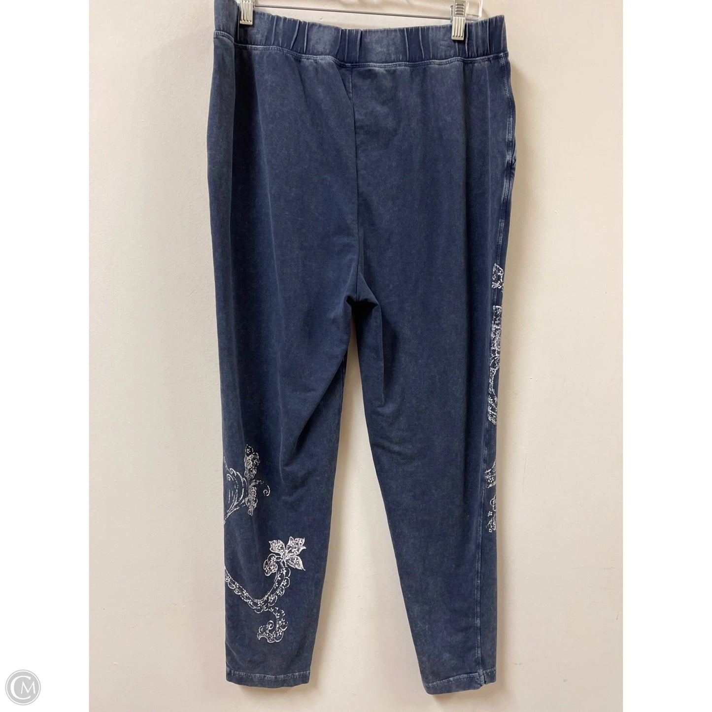 Pants Leggings By Chicos In Blue, Size: L