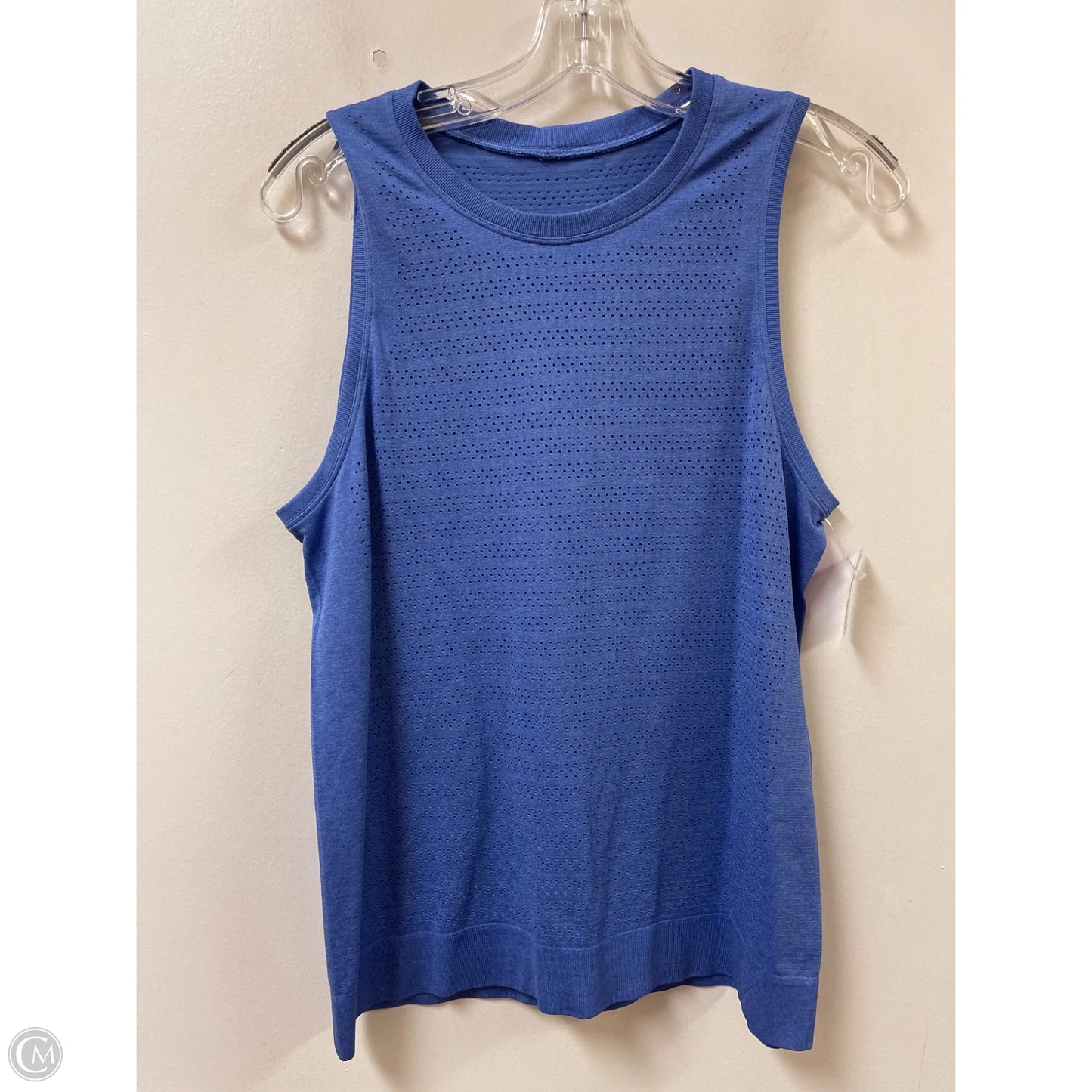 Athletic Tank Top By Lululemon In Blue, Size: M