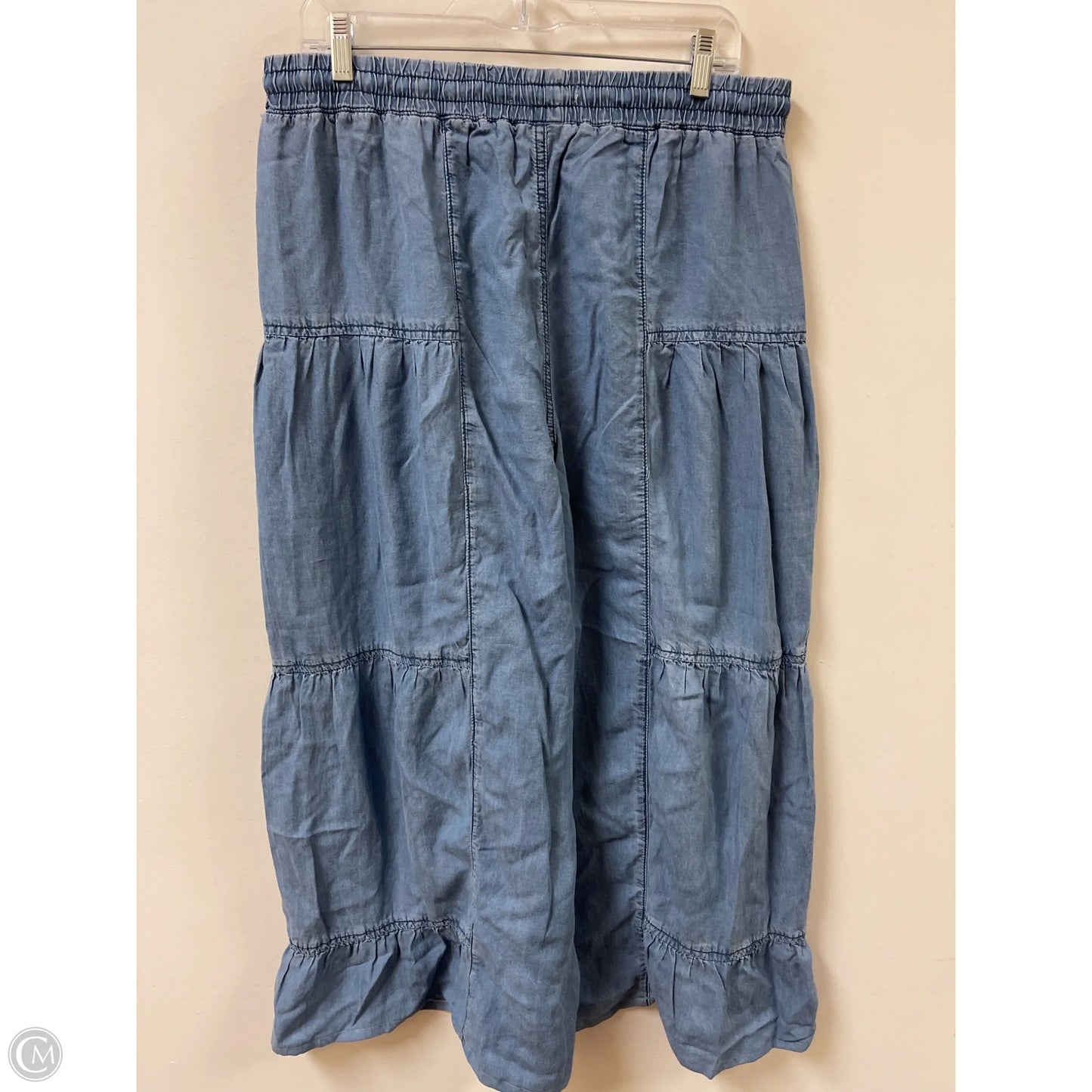 Pants Wide Leg By Clothes Mentor In Blue, Size: 12