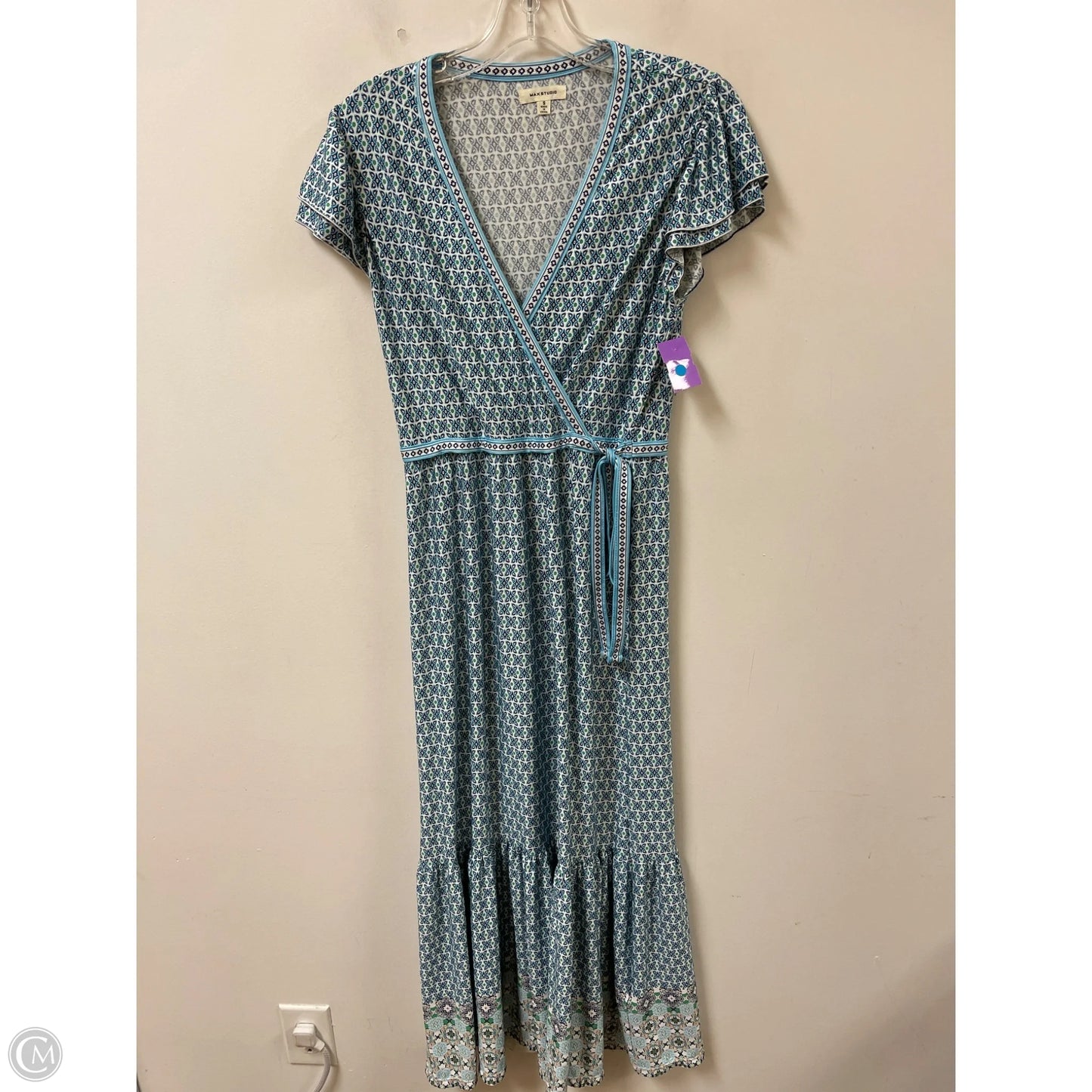 Dress Casual Maxi By Max Studio In Blue, Size: S