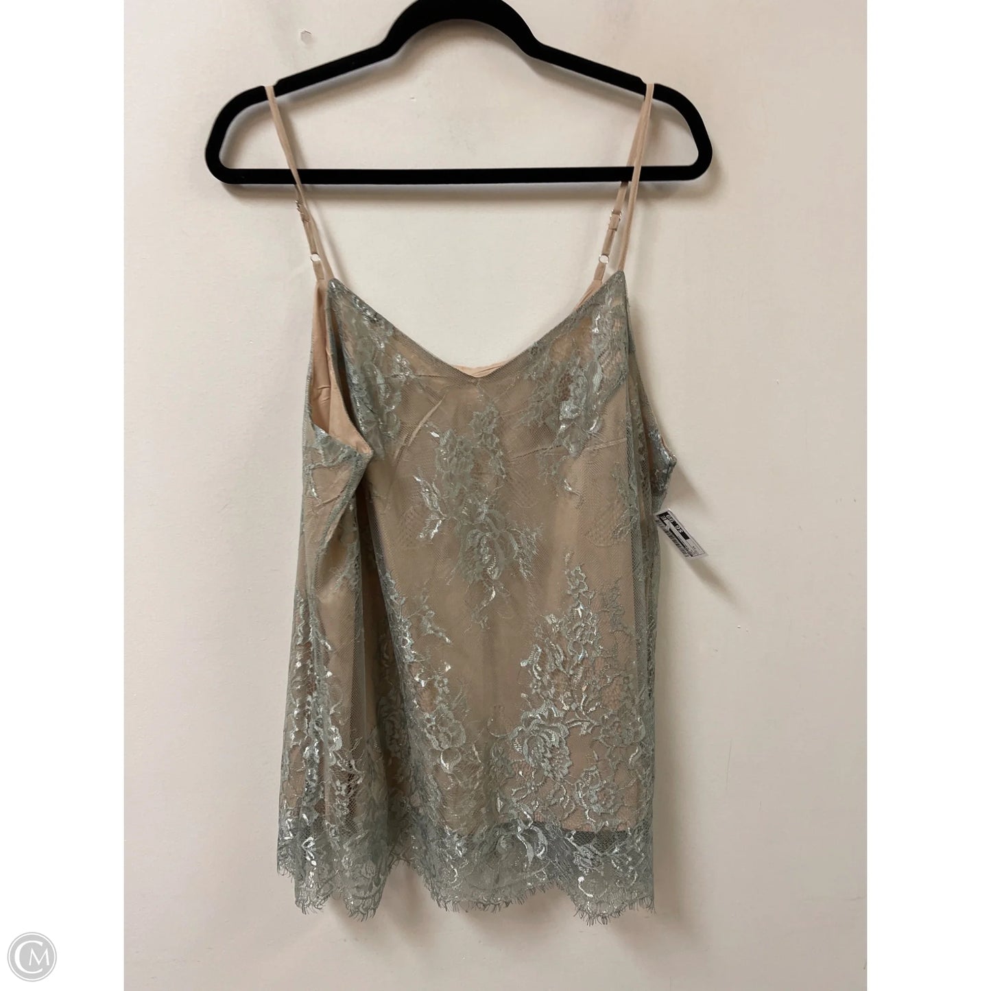 Top Sleeveless By Shein In Blue, Size: 1x