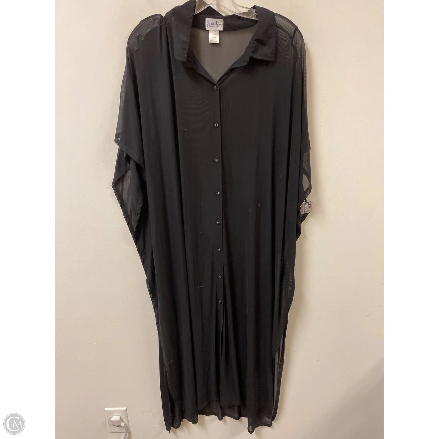 Dress Casual Maxi By Clothes Mentor In Black, Size: Xl