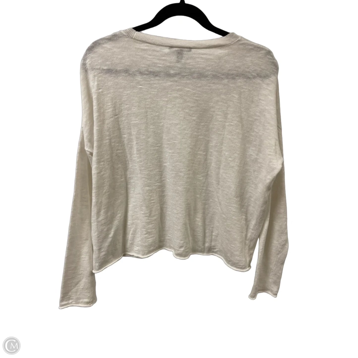 Sweater By Eileen Fisher In White, Size: S