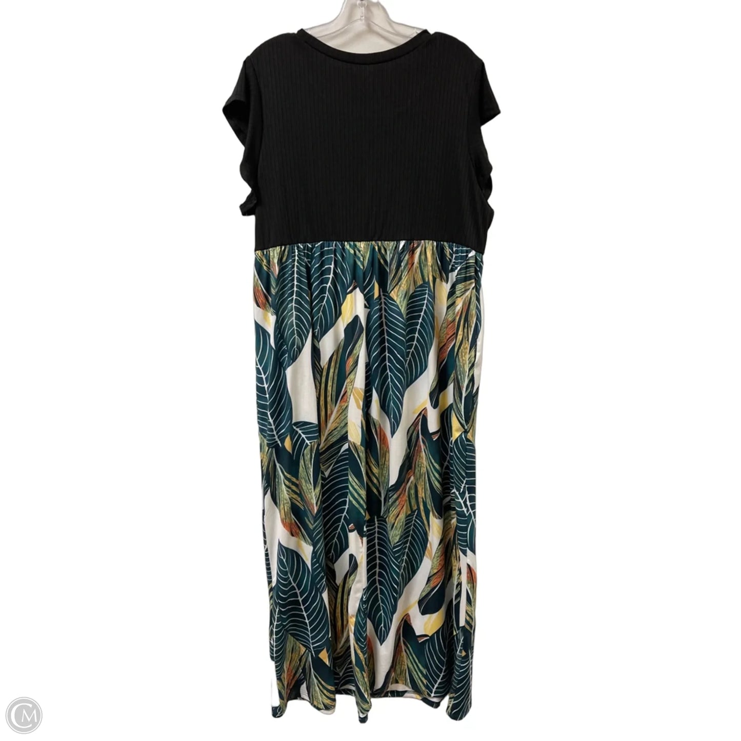 Dress Casual Maxi By Clothes Mentor In Green, Size: 2x