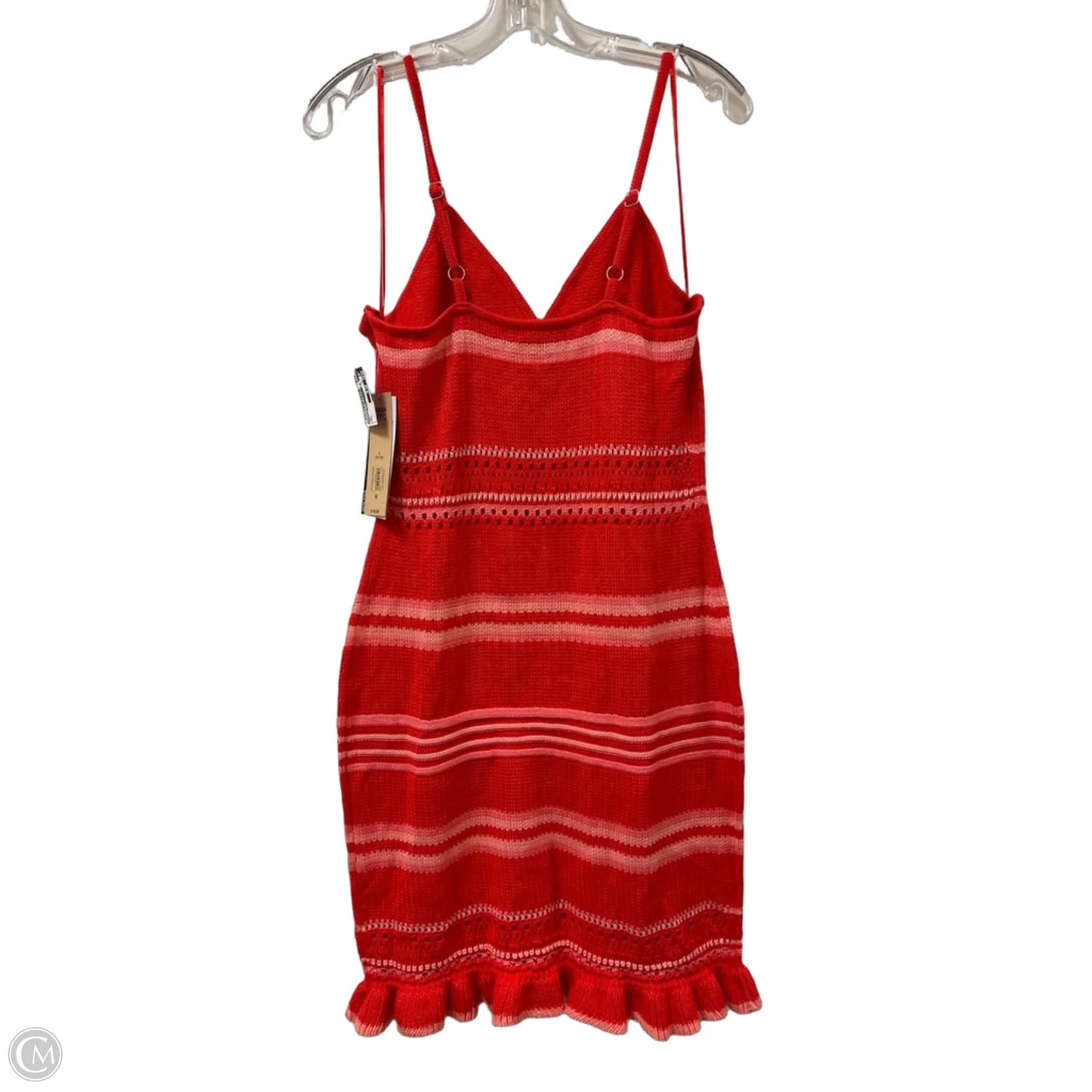 Dress Casual Midi By Madden Nyc In Red, Size: L