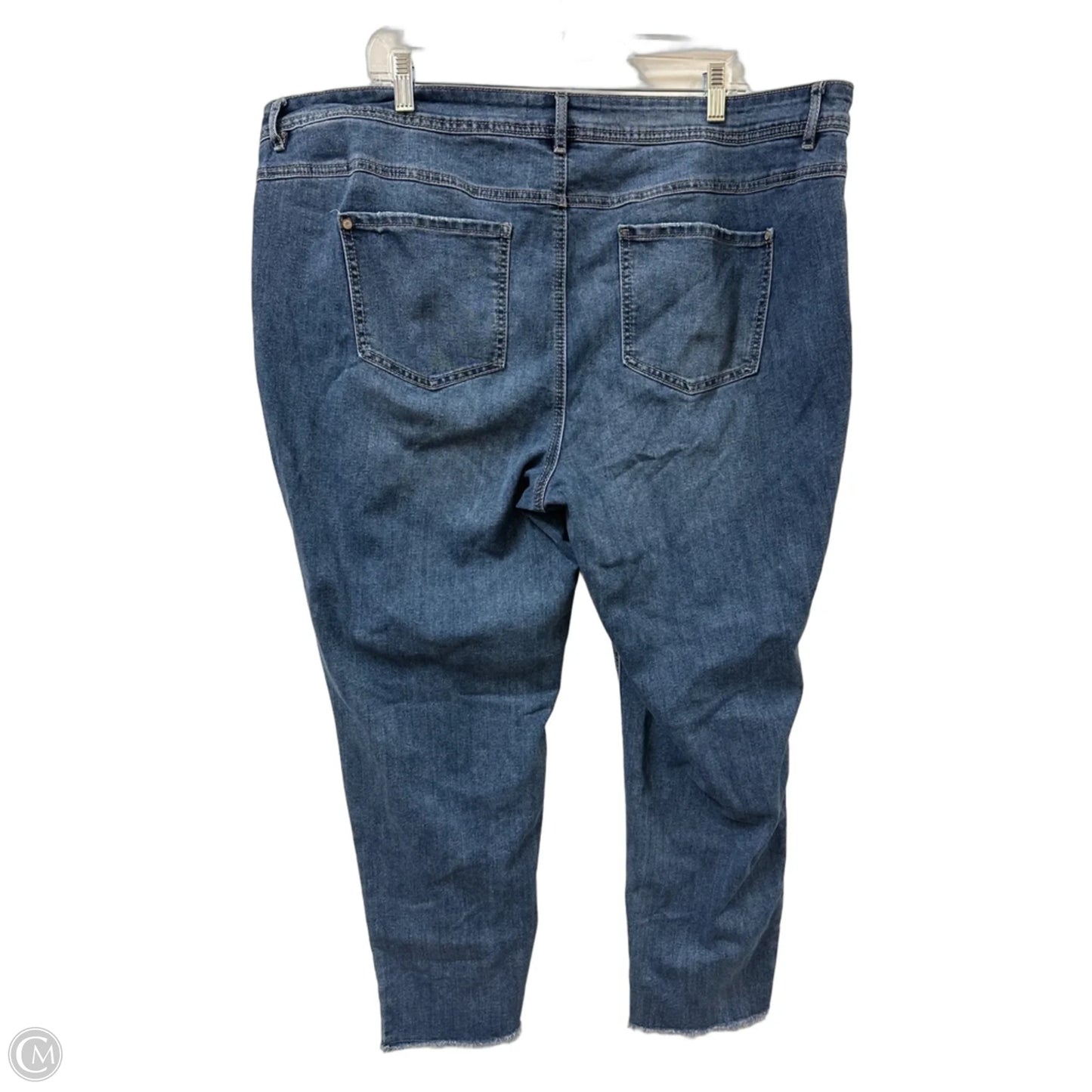 Jeans Straight By Cato In Blue Denim, Size: 20