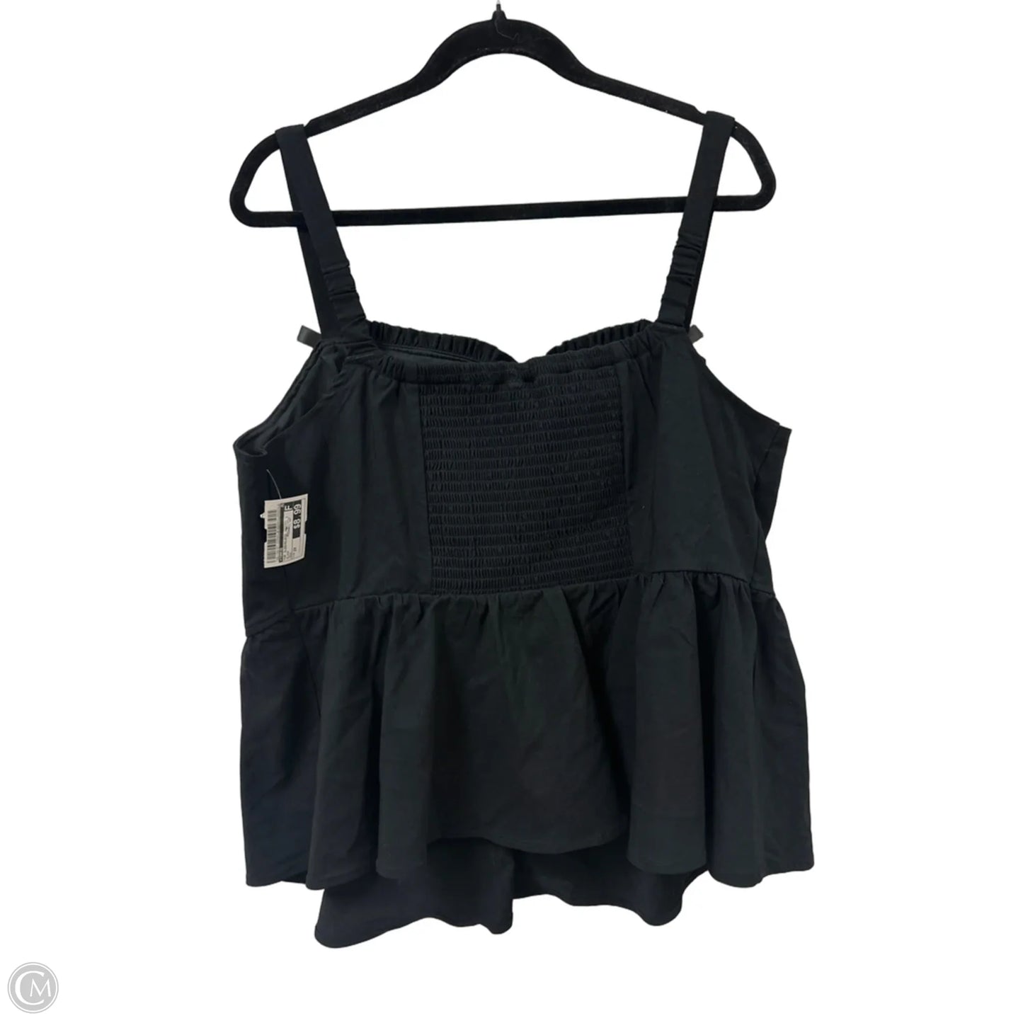 Top Sleeveless By Torrid In Black, Size: 2x