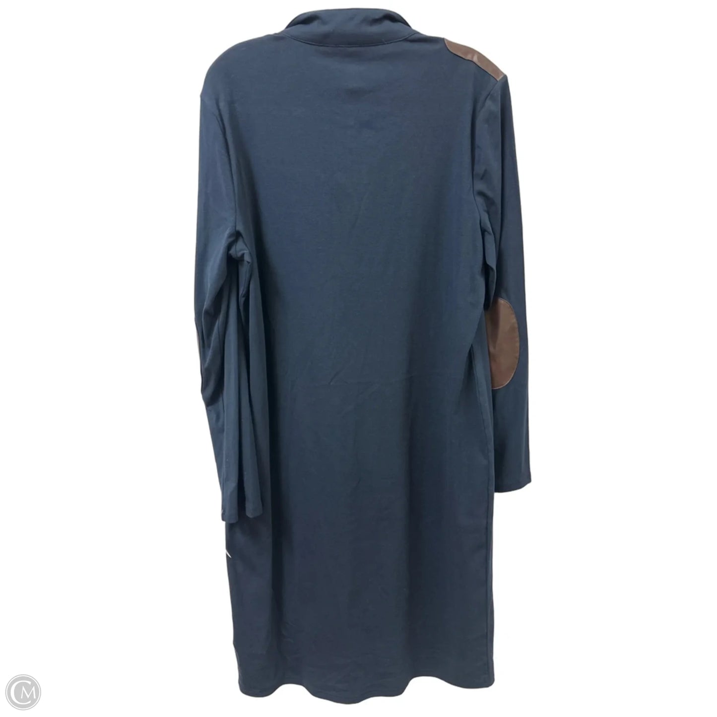Dress Casual Maxi By Lauren By Ralph Lauren In Navy, Size: Xl