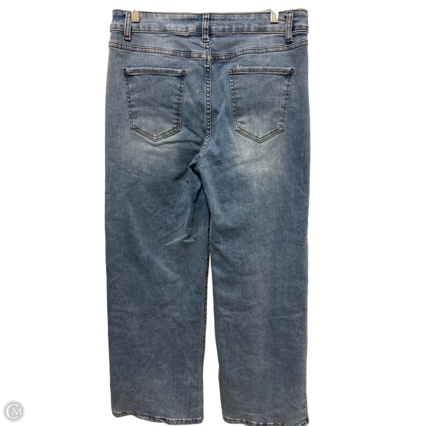Jeans Straight By Clothes Mentor In Blue Denim, Size: 14