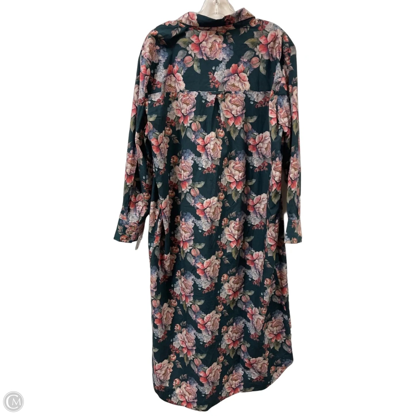 Dress Casual Maxi By Clothes Mentor In Floral Print, Size: Xl