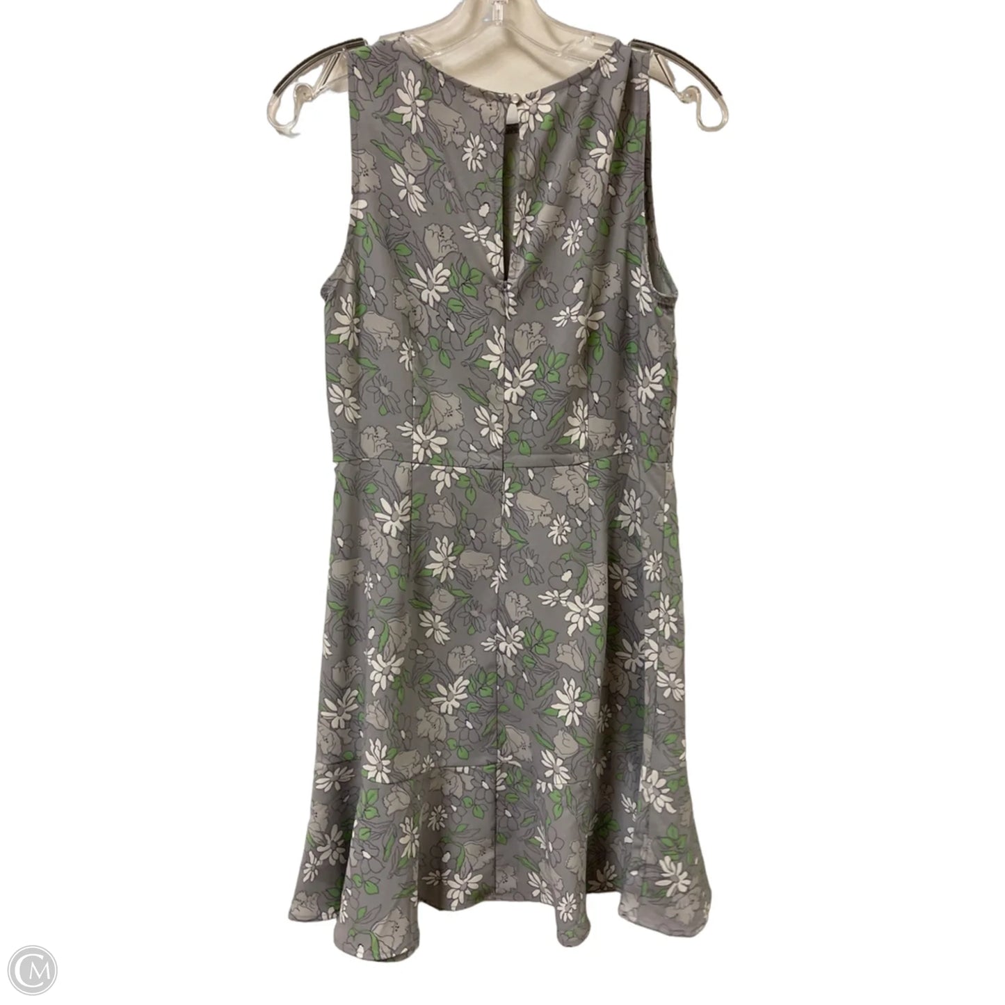 Dress Casual Midi By Loft In Grey, Size: S