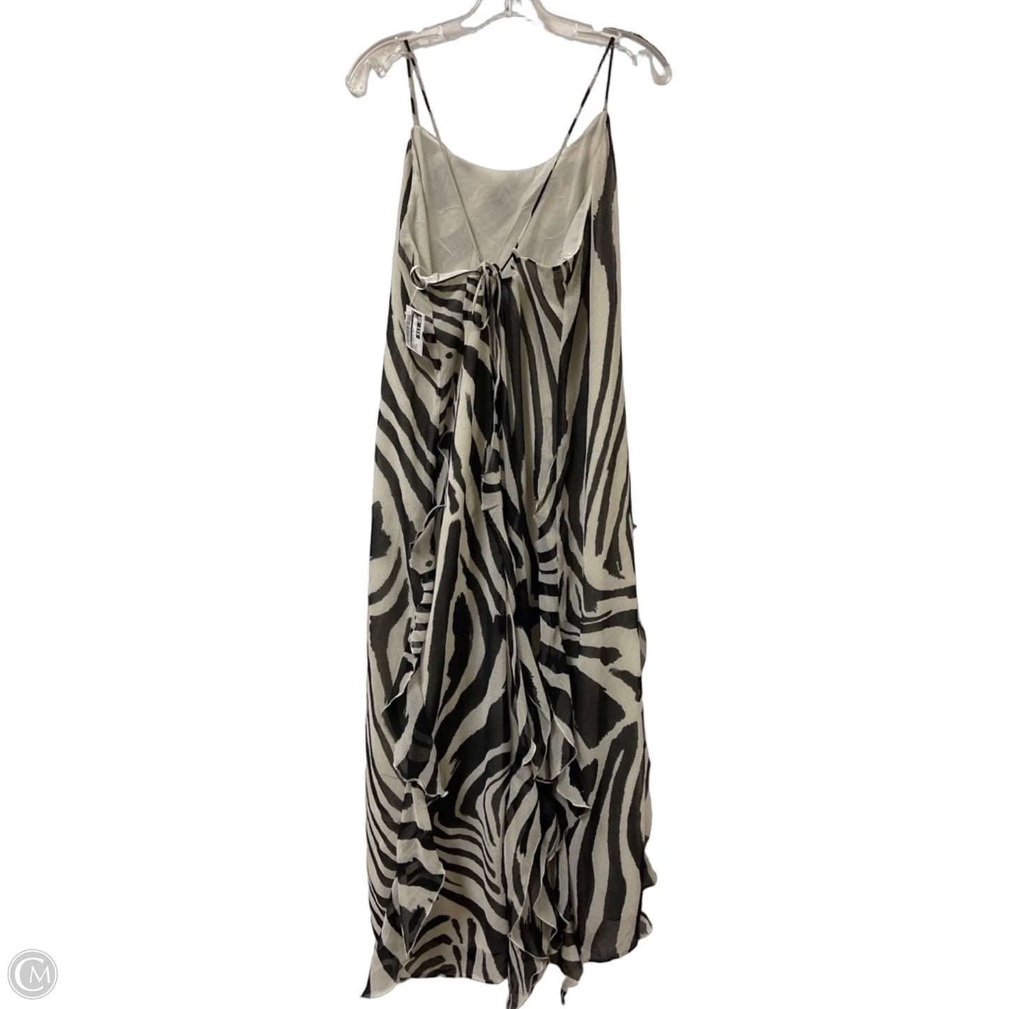 Dress Casual Maxi By H&m In Zebra Print, Size: 1x