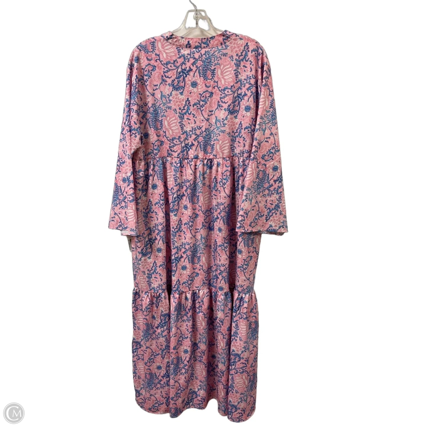 Dress Casual Maxi By Clothes Mentor In Pink, Size: 1x