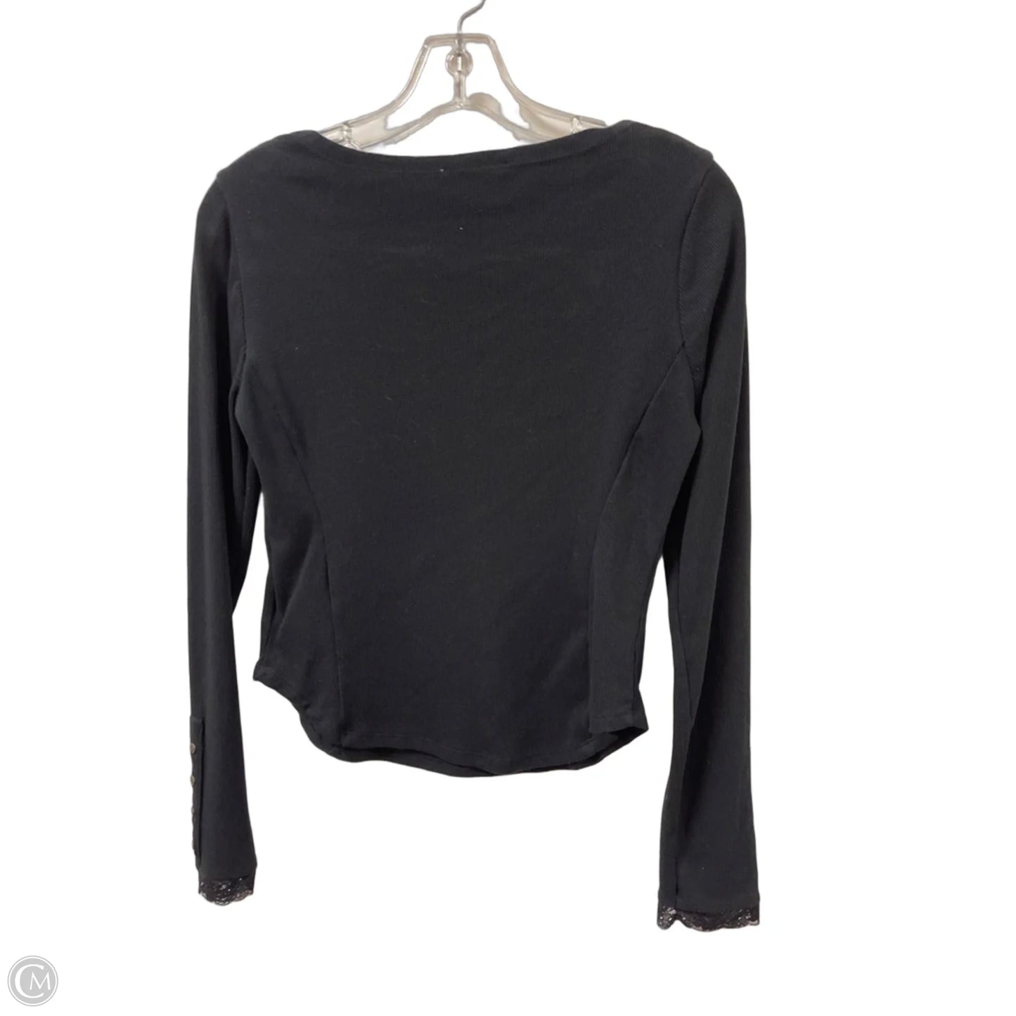 Top Long Sleeve By Jessica Simpson In Black, Size: S