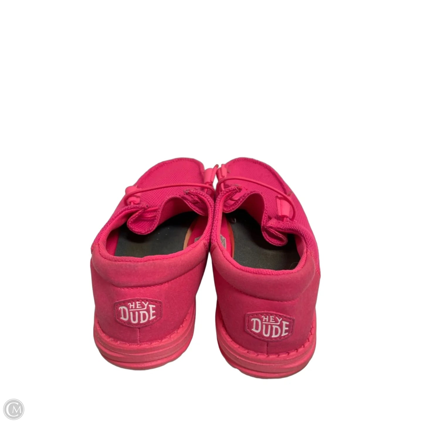 Shoes Flats By Hey Dude In Pink, Size: 8
