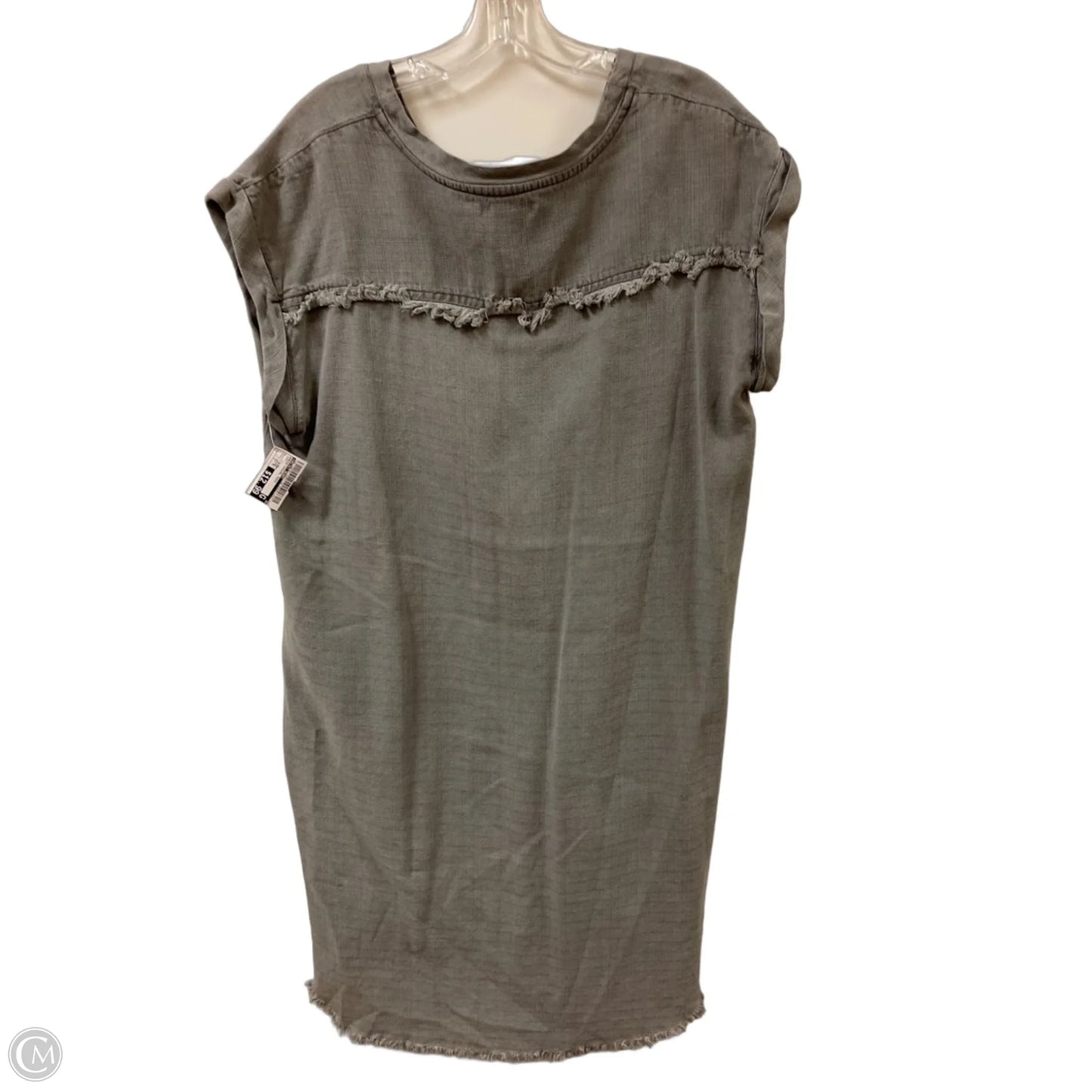 Dress Casual Midi By Velvet Heart In Grey, Size: L