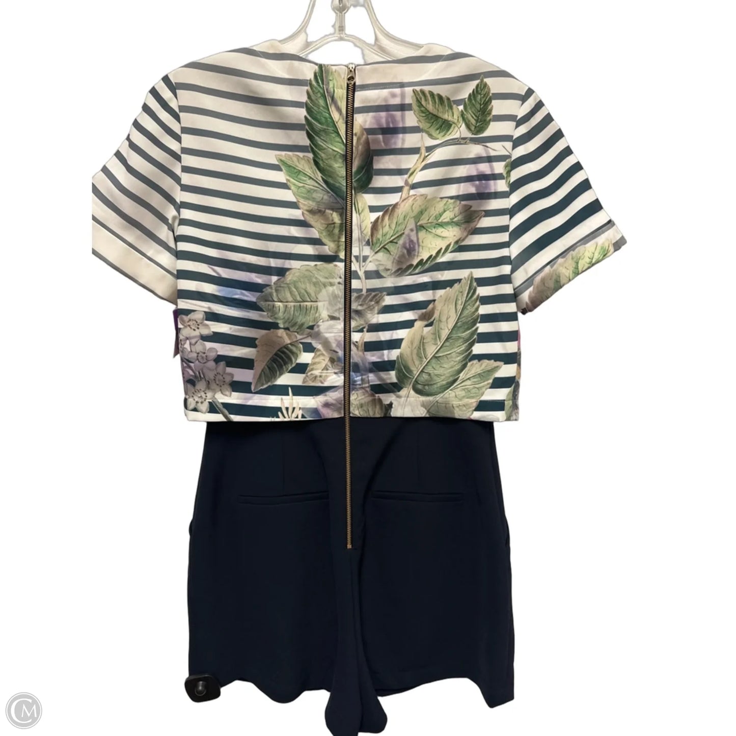 Romper By Ted Baker In Navy, Size: S