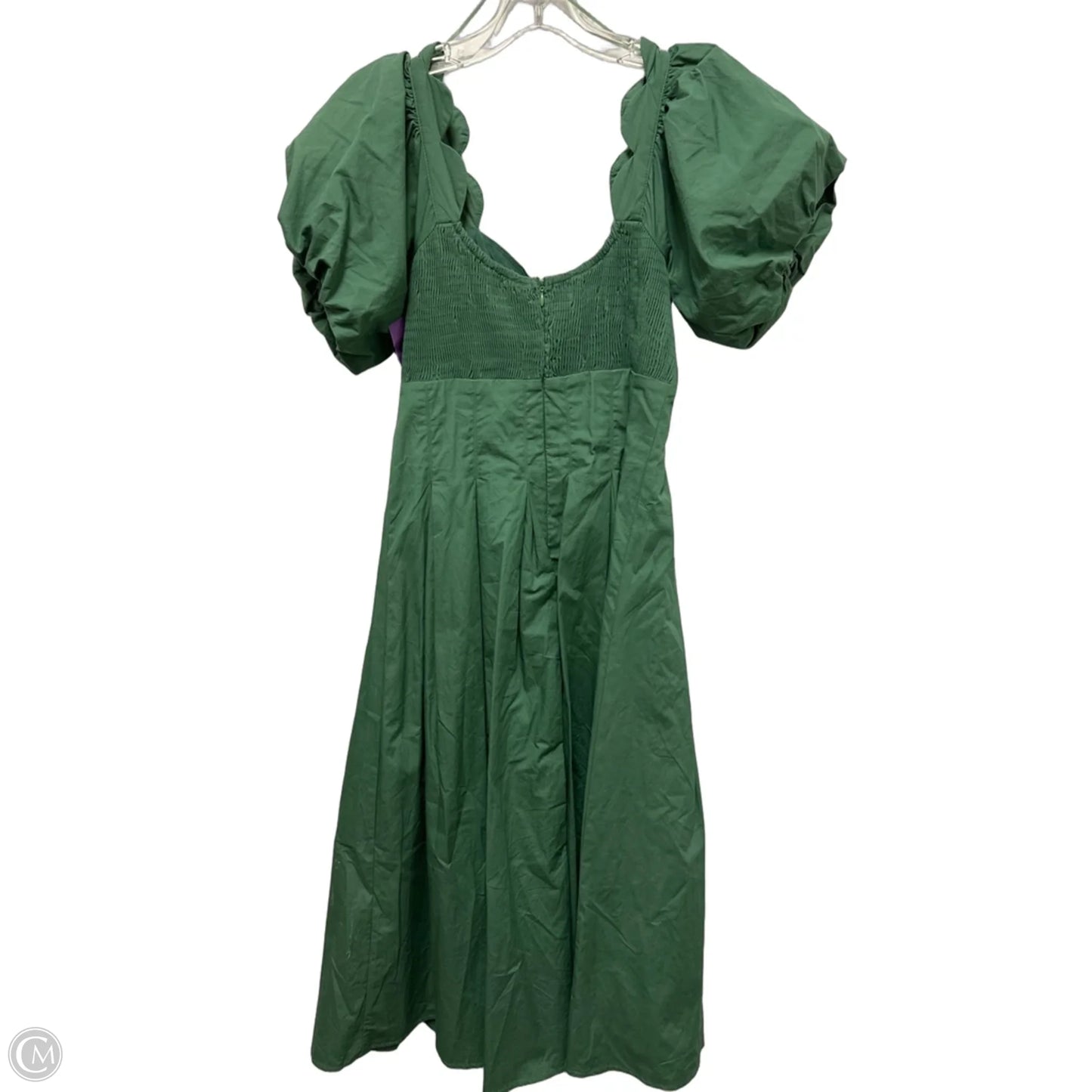 Dress Casual Maxi By Tcec In Green, Size: S