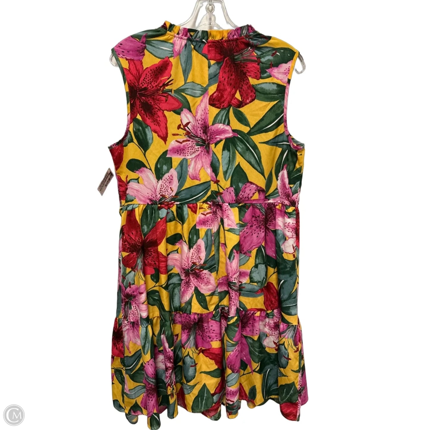 Dress Casual Midi By Kate And Lily In Floral Print, Size: L