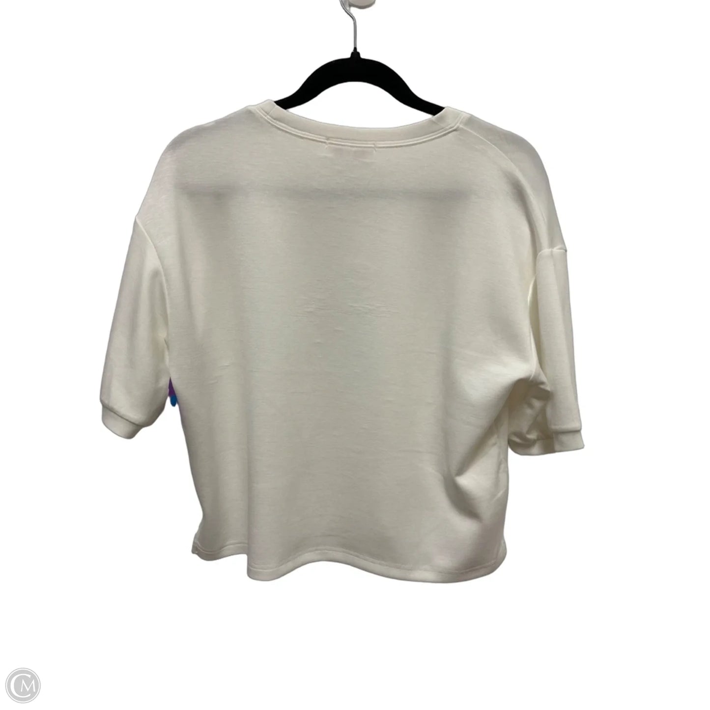 Top Short Sleeve By Jess Lea In Cream, Size: S