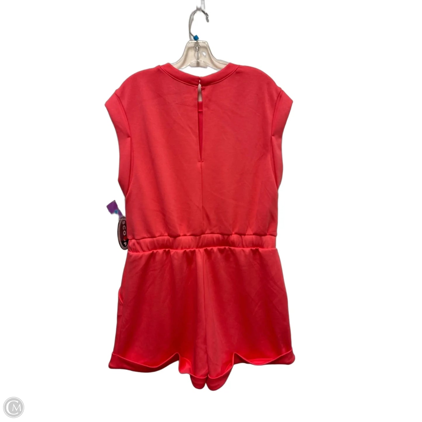 Romper By Scoop In Pink, Size: L